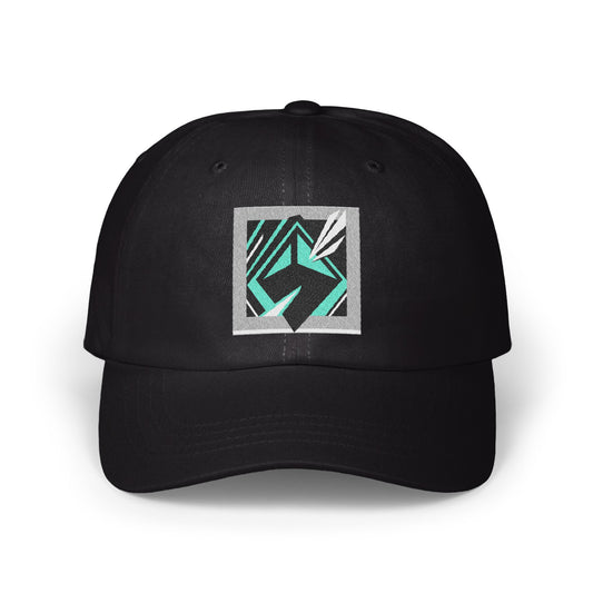 Modern Abstract Design Black Baseball Cap product