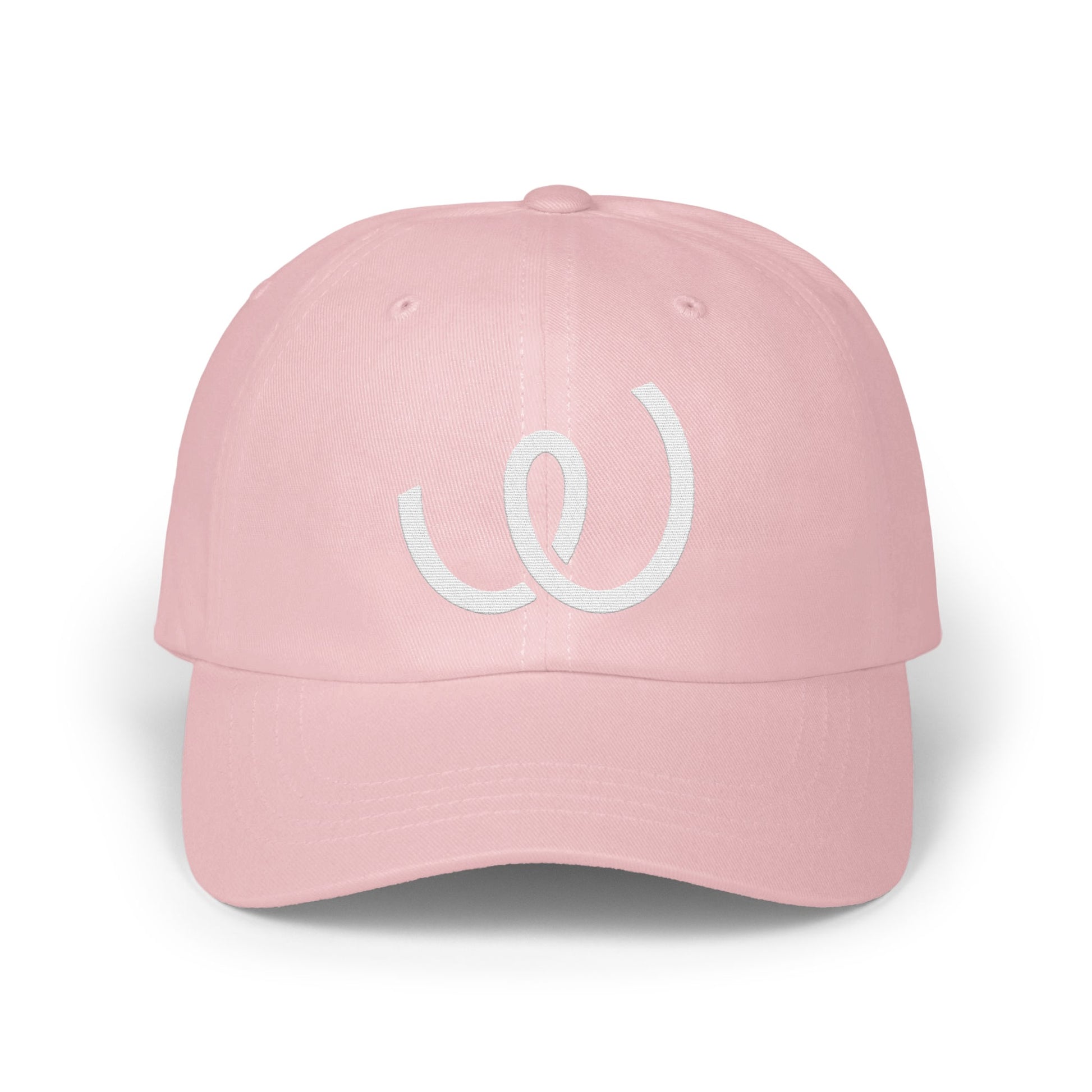 Stylish Pink Cap with Unique Logo Hat product type