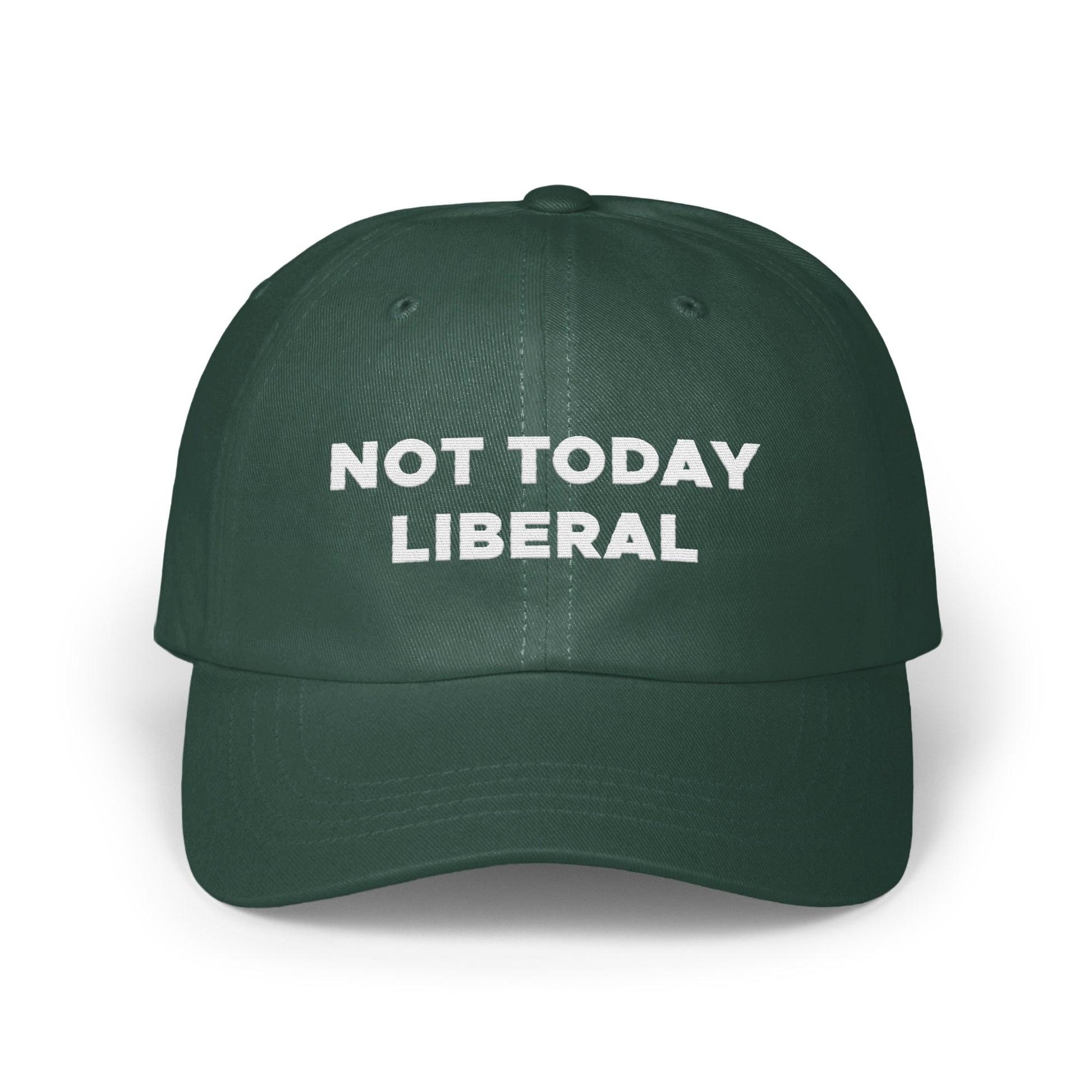 Not Today Liberal Dad Hat Stylish Statement product type