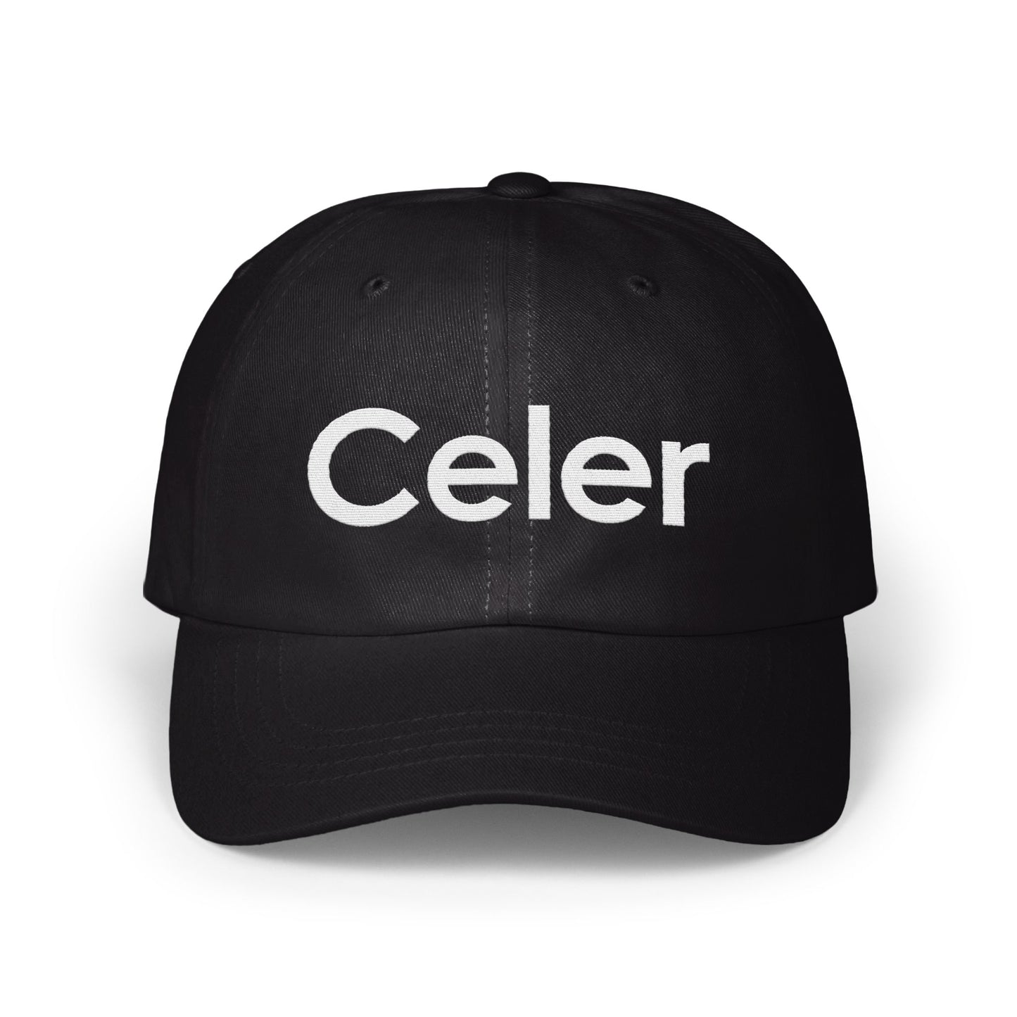 Stylish Black Celer Branded Baseball Cap product