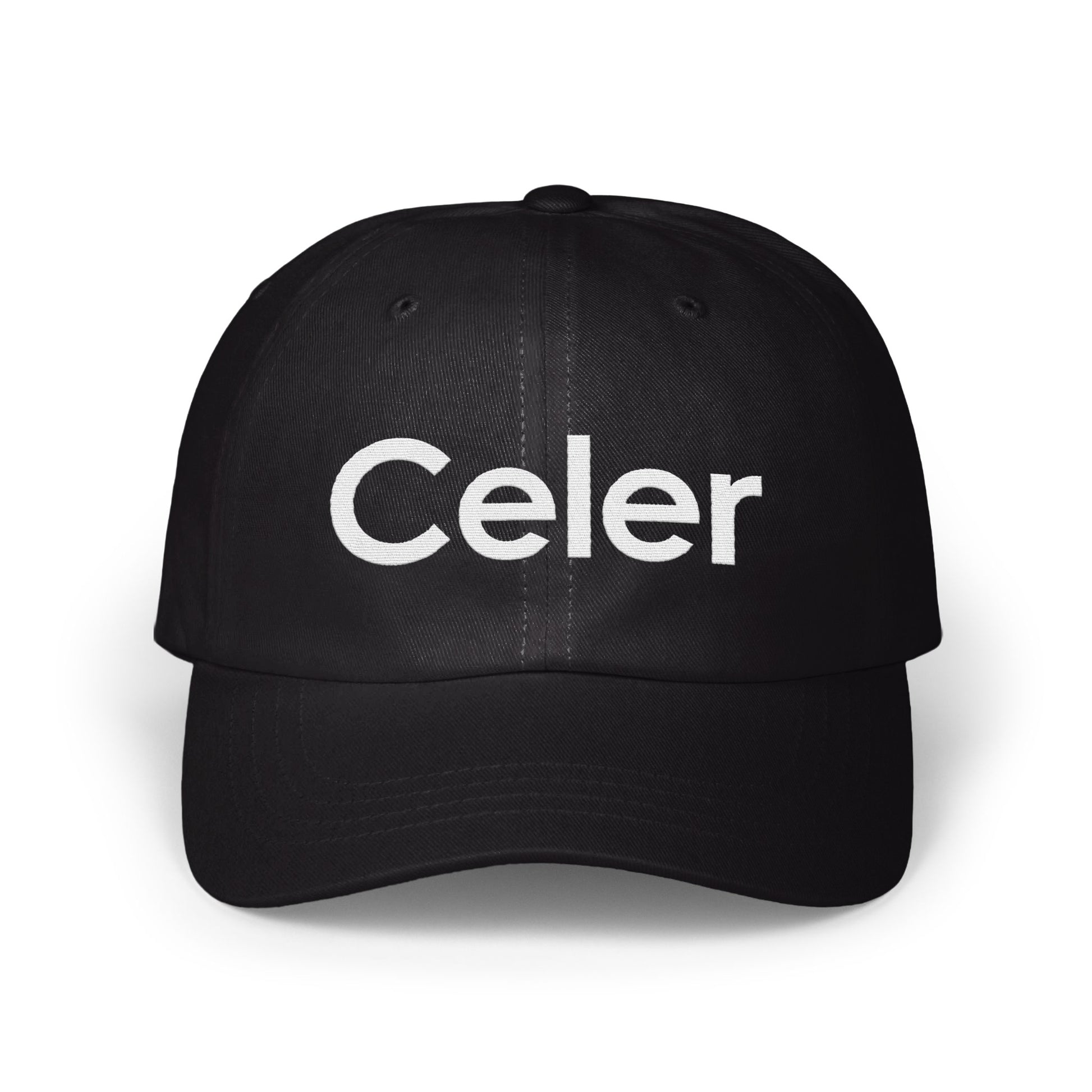 Stylish Black Celer Branded Baseball Cap product