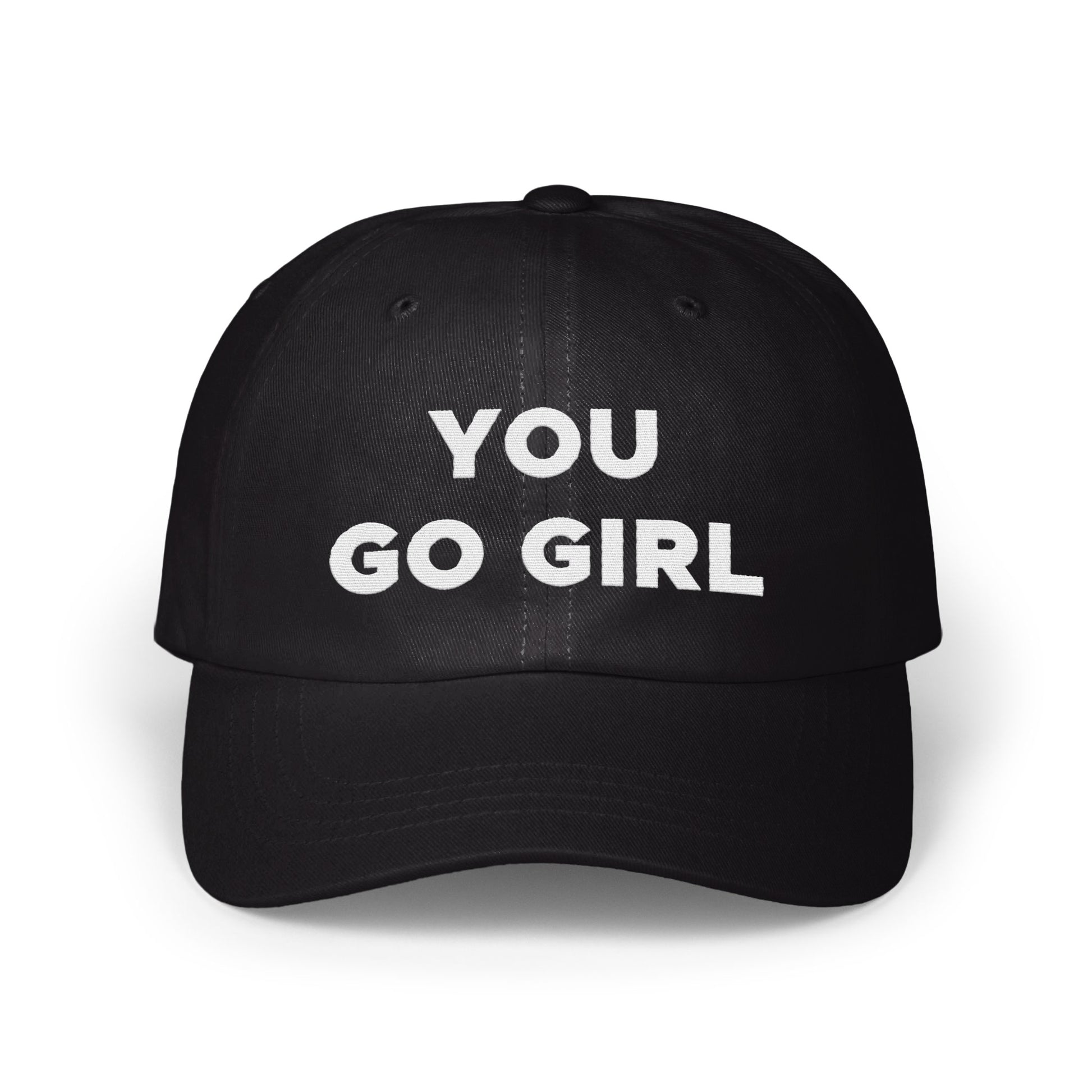 Motivational YOU GO GIRL Embroidered Cap product
