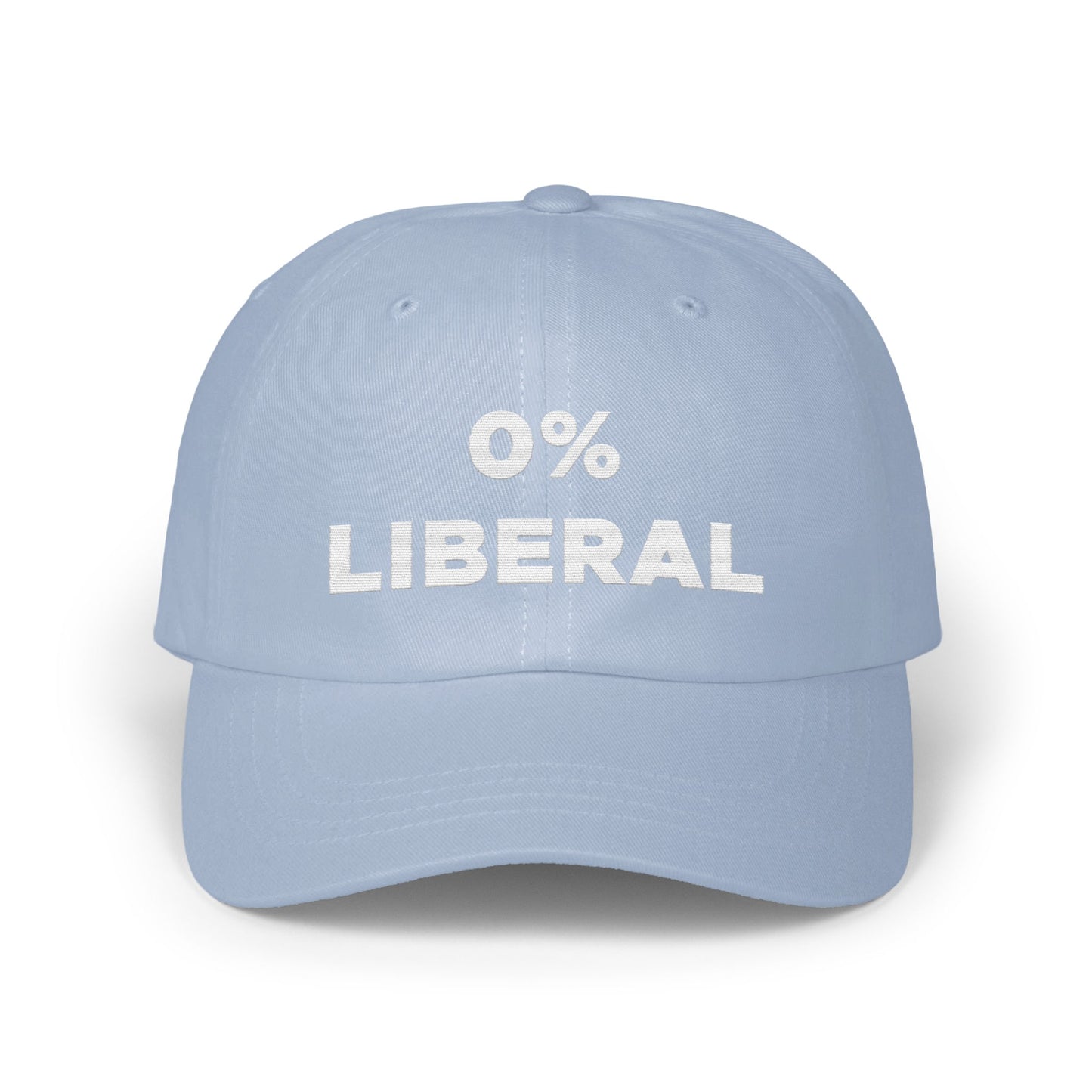 0% Liberal Embroidered Dad Hat product