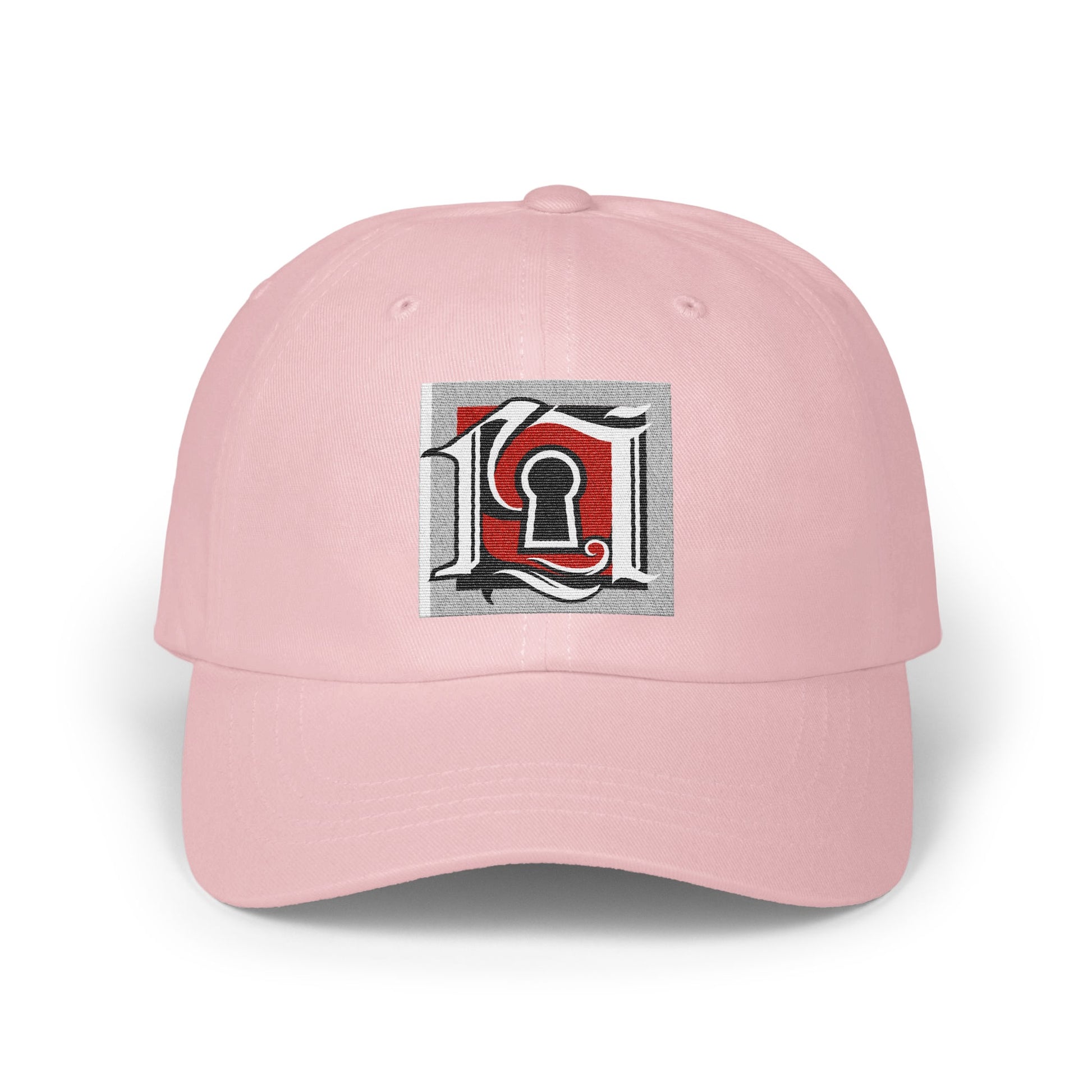 Trendy Pink Baseball Cap with Graphic Design Hat Product
