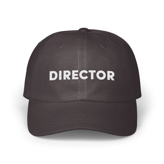Trendy Black and White DIRECTOR Cap product