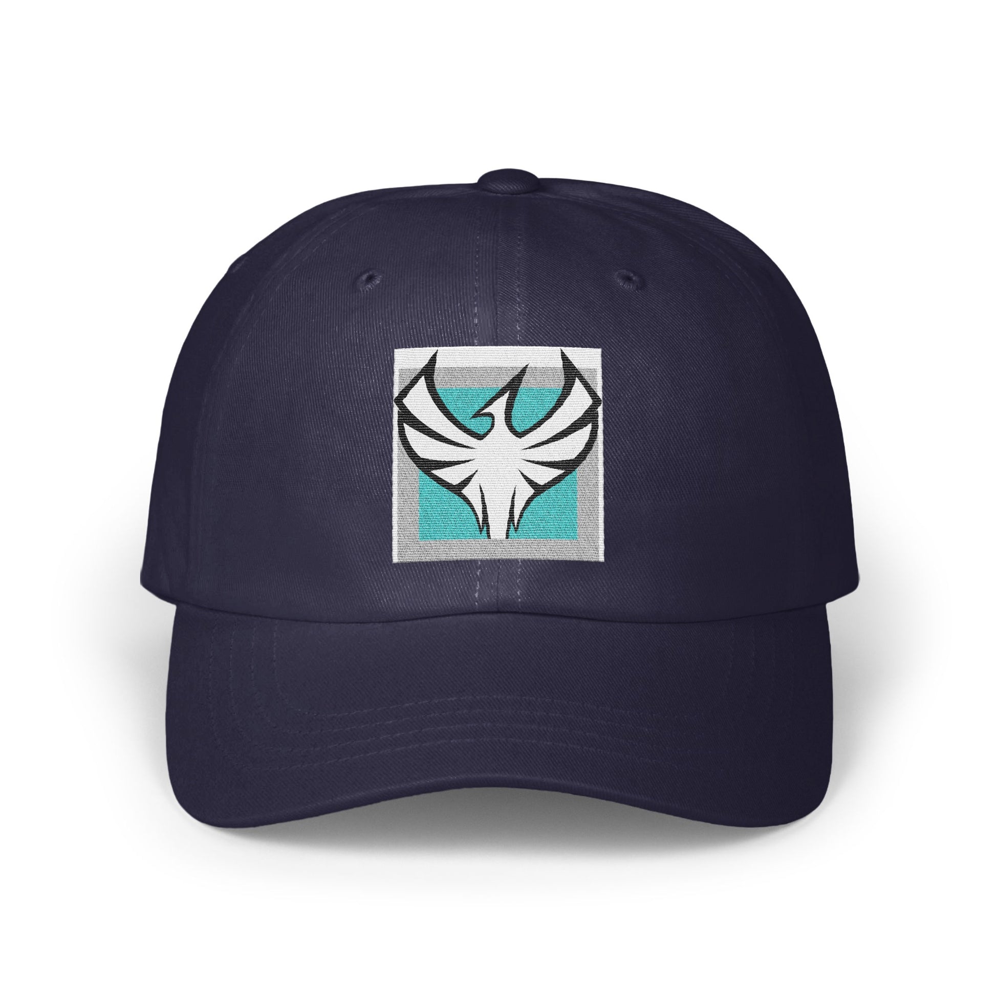 Stylish Phoenix Design Navy Blue Graphic Hat product
