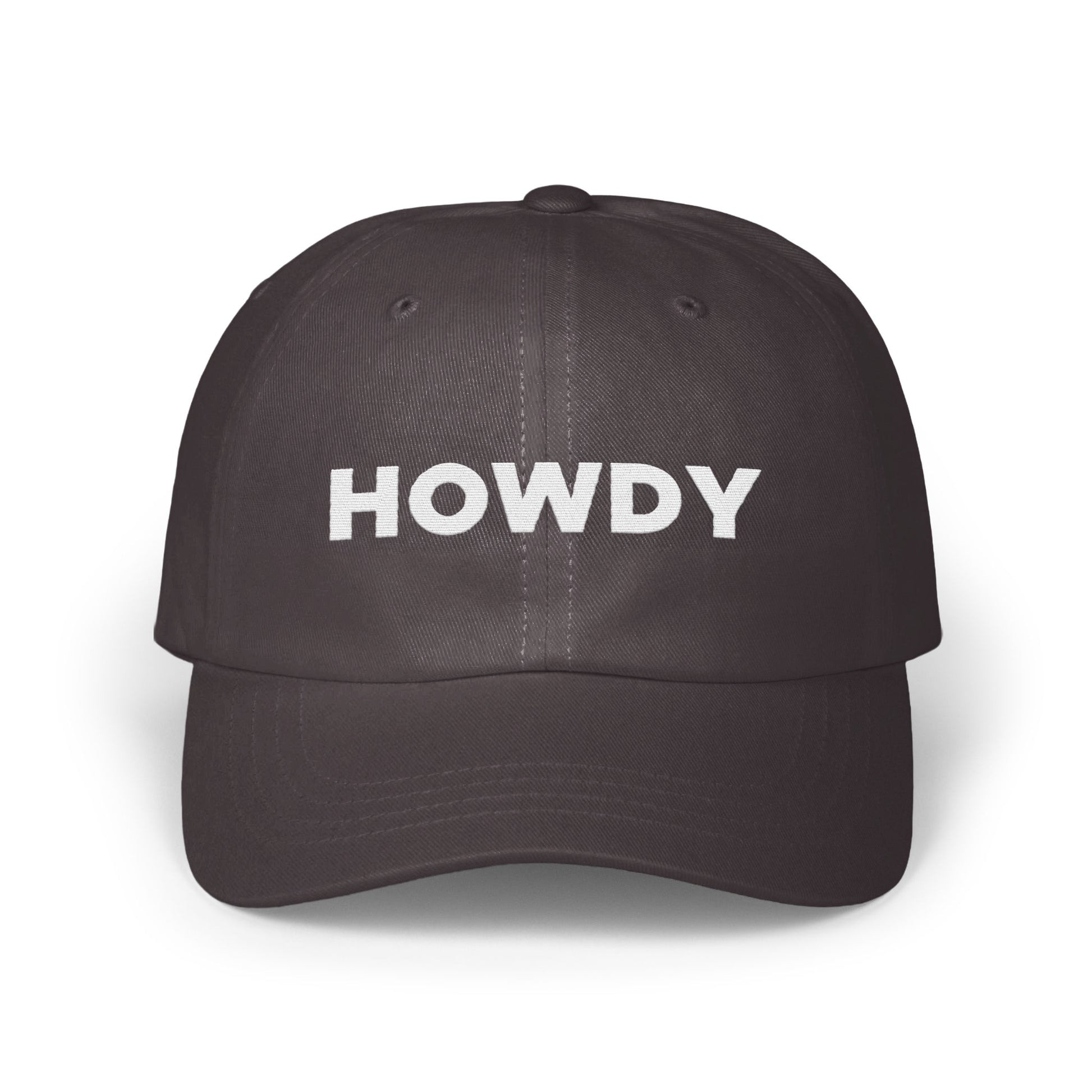 Howdy Embroidered Adjustable Baseball Cap product