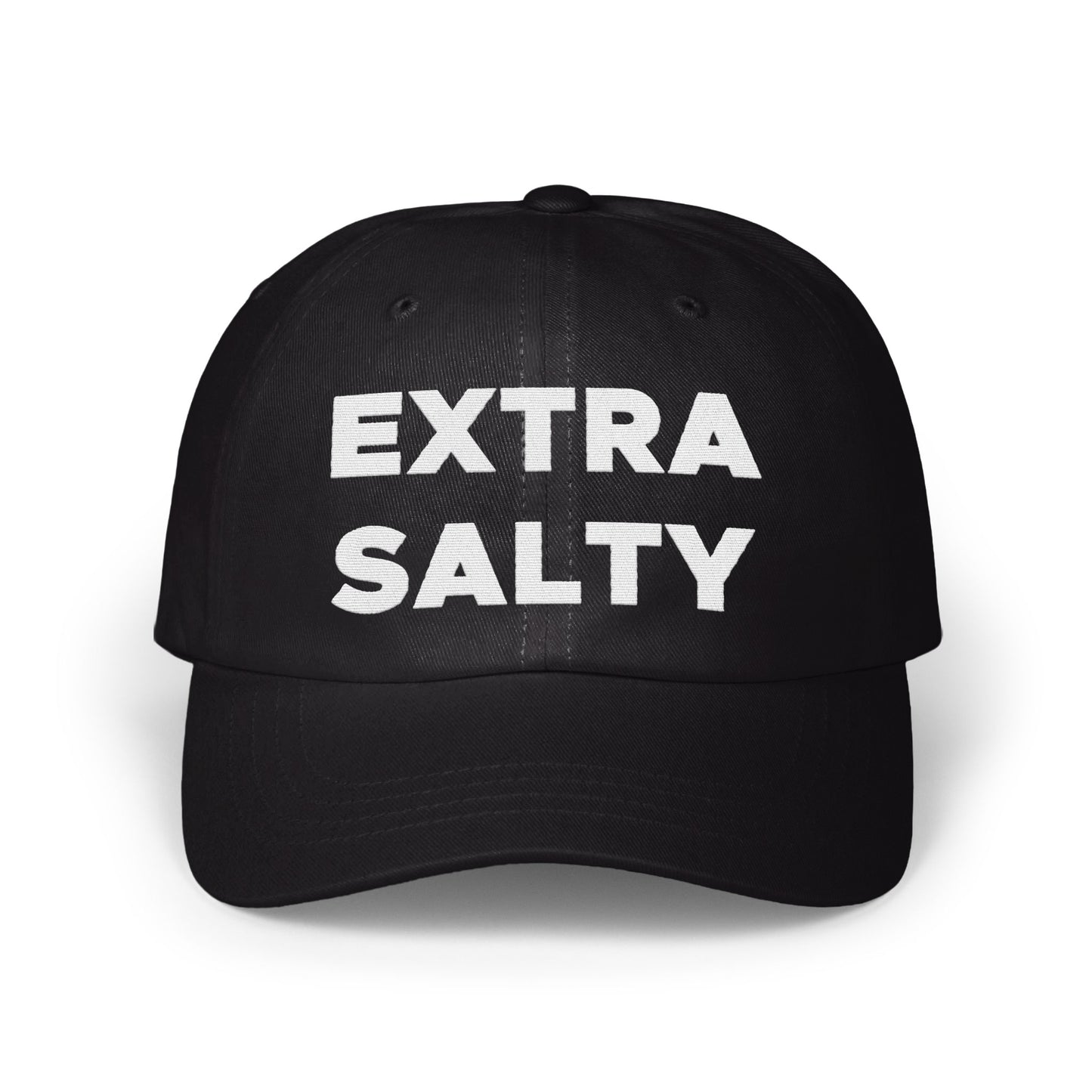 Extra Salty Black Baseball Cap Novelty Fashion product