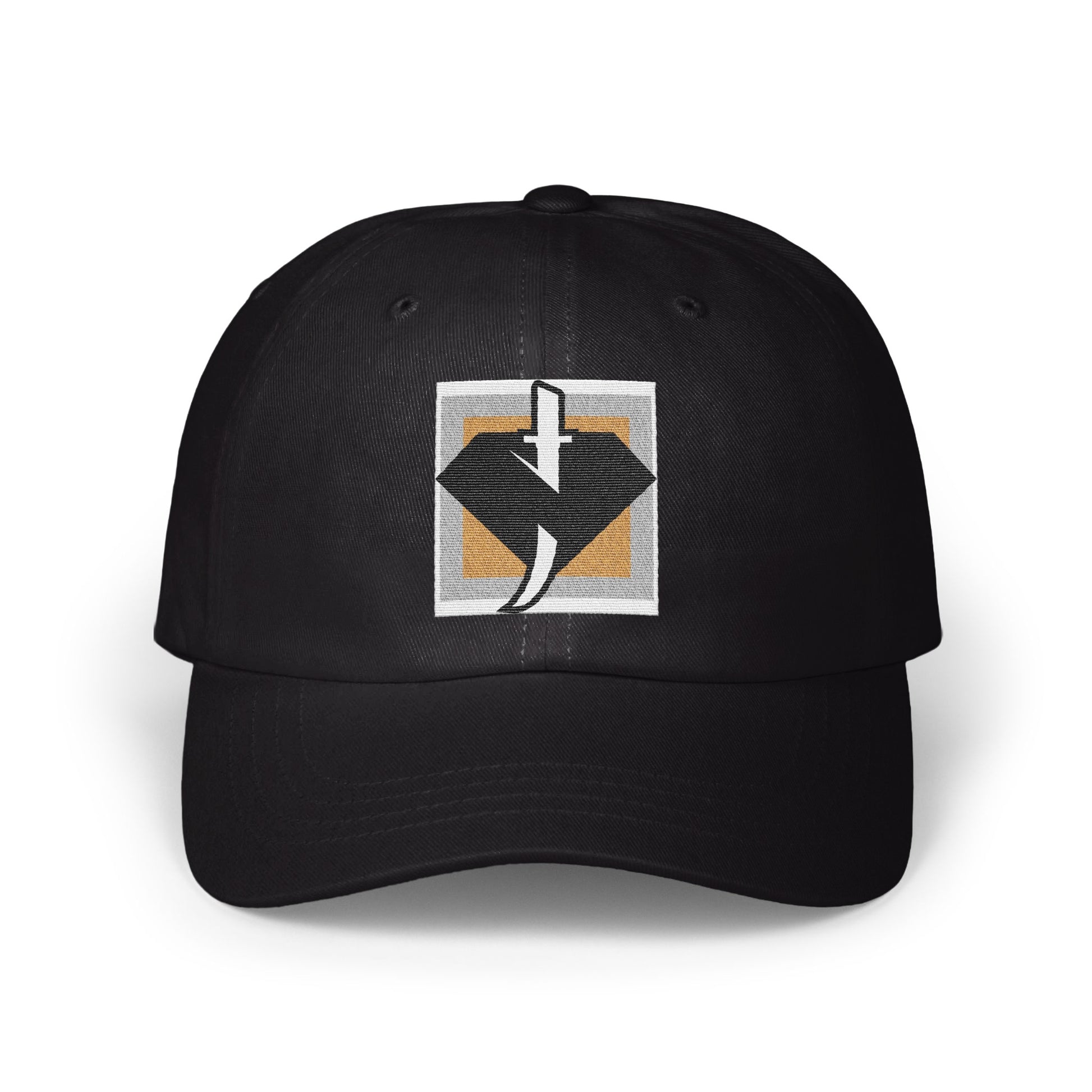 Stylish Black Baseball Hat with Unique Design product