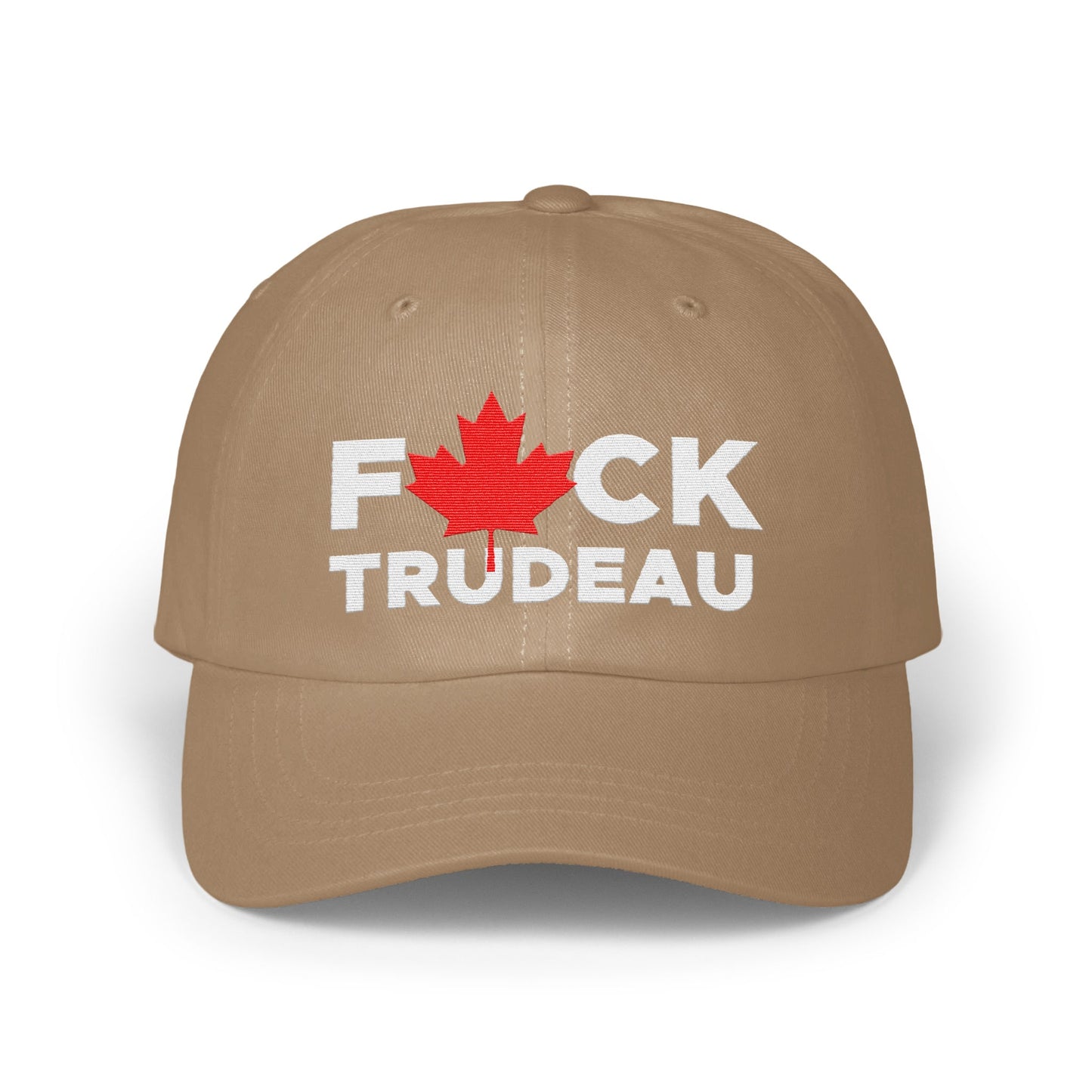F*** Trudeau Maple Leaf Embroidered Hat product type