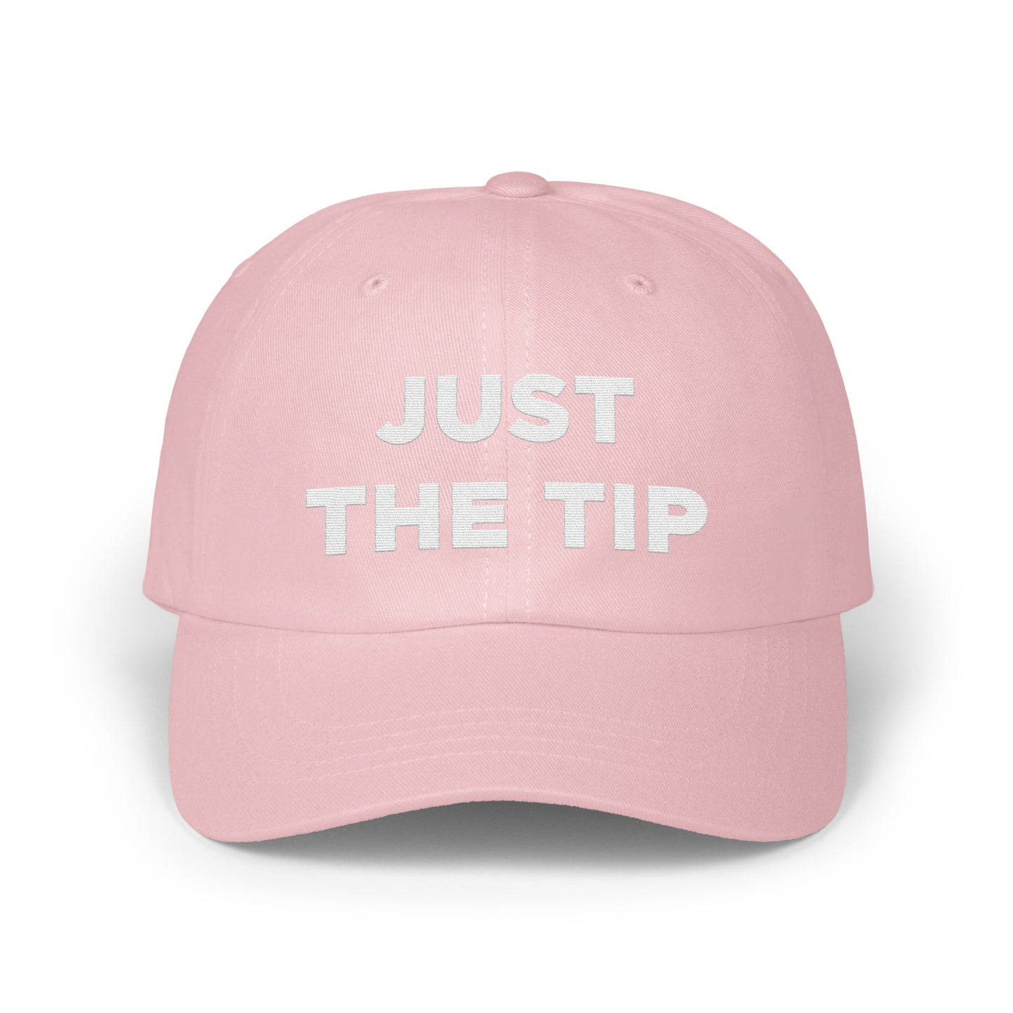 Just The Tip Pink Baseball Cap Trendy Hat product