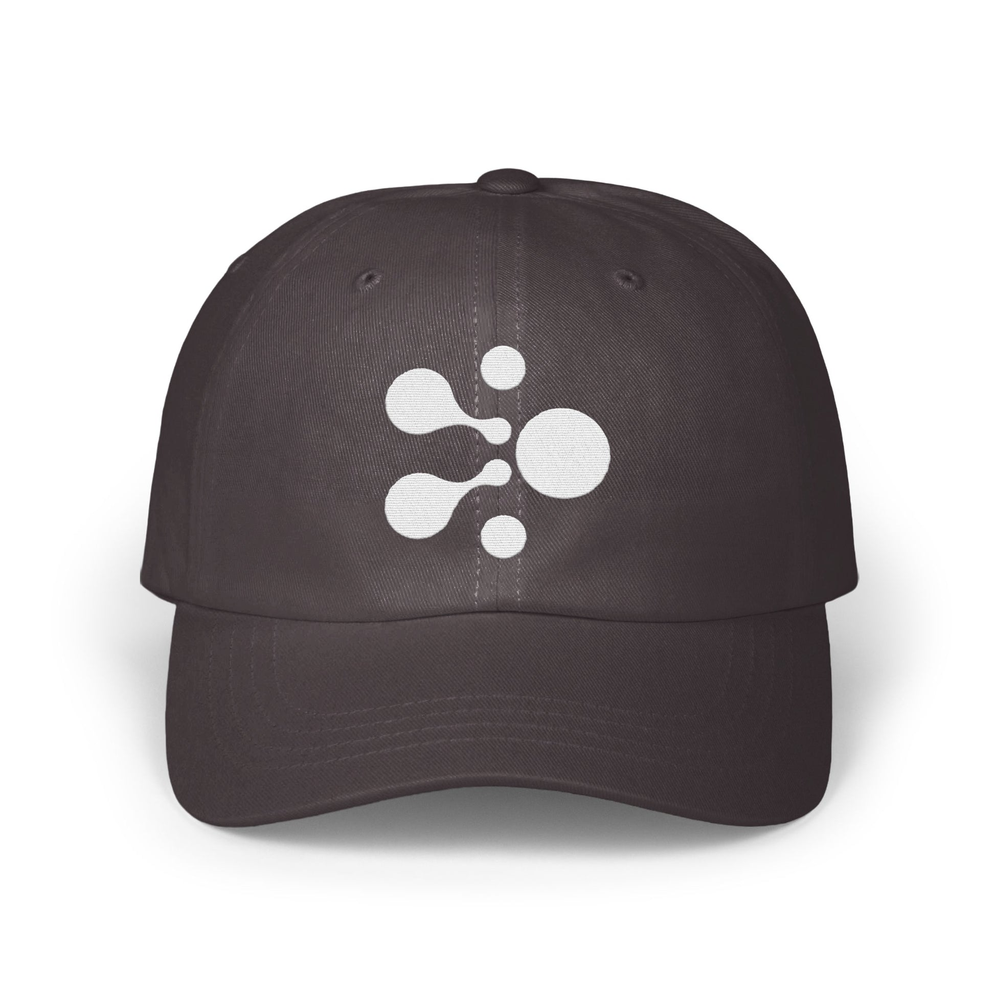 Stylish Black Hat with Unique Symbol Design product