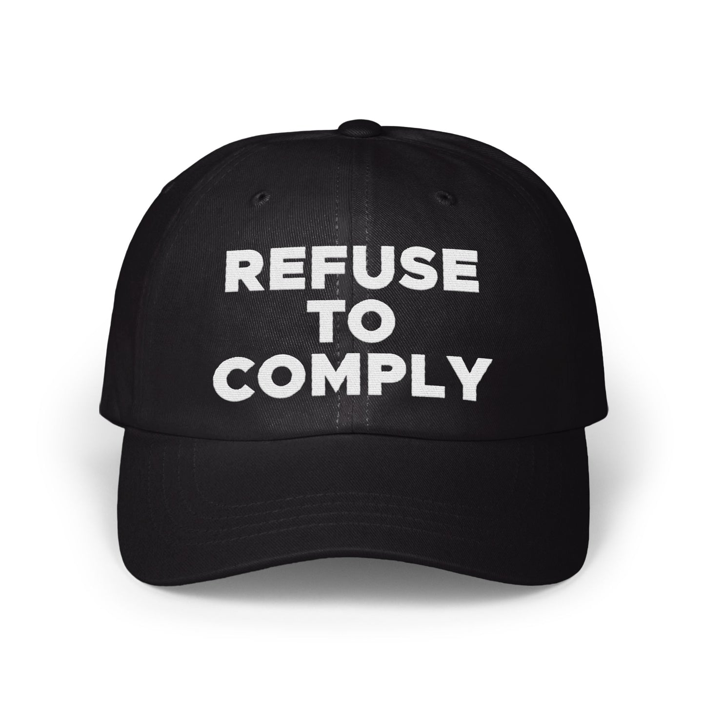 Refuse to Comply Statement Cap Adjustable Hat product type