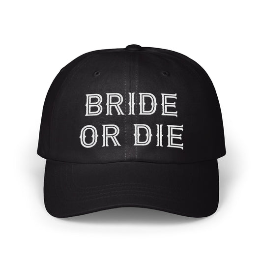 Bride Or Die Slogan Embroidered Cap Hat product
