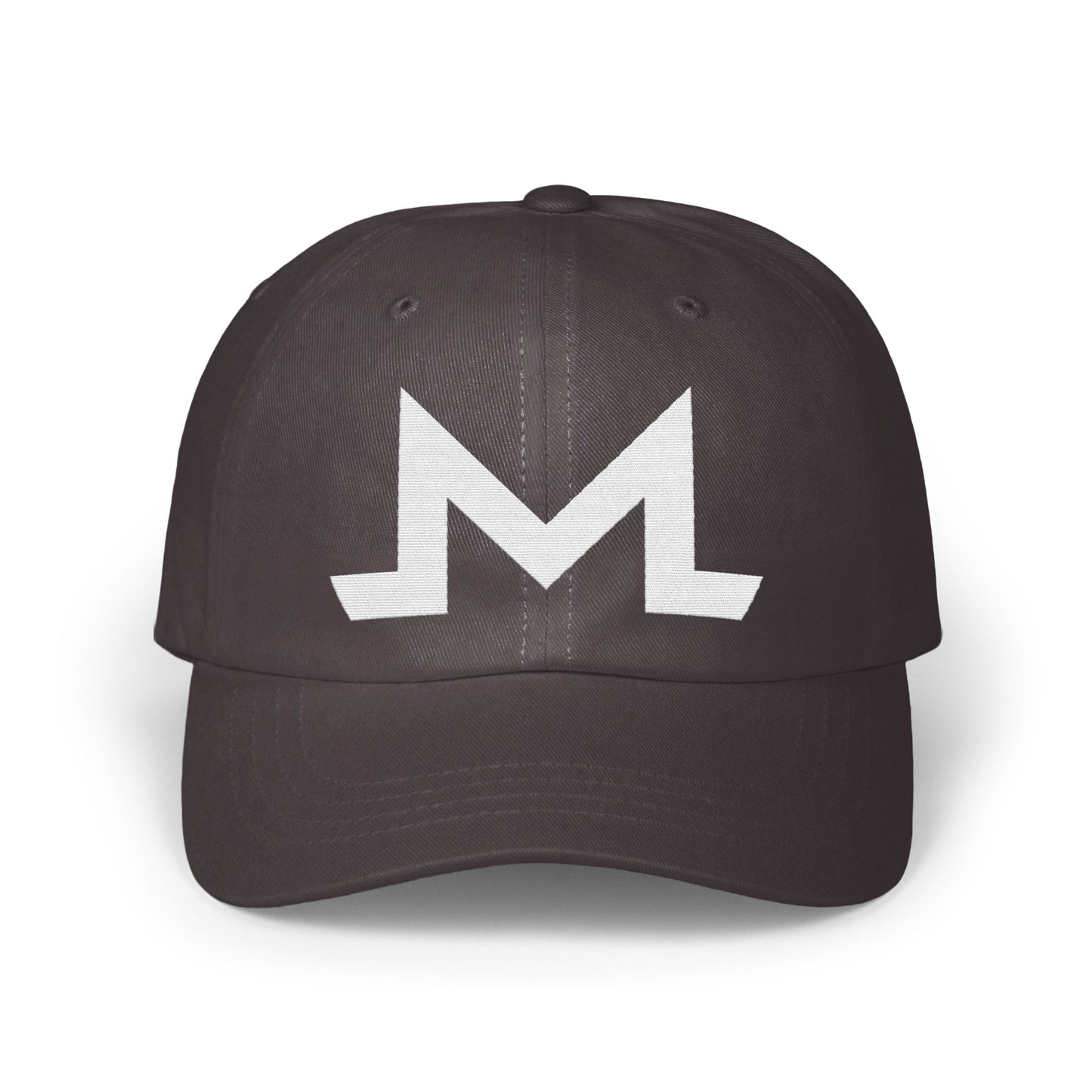 Stylish Dark Cap with Bold M Logo Design product