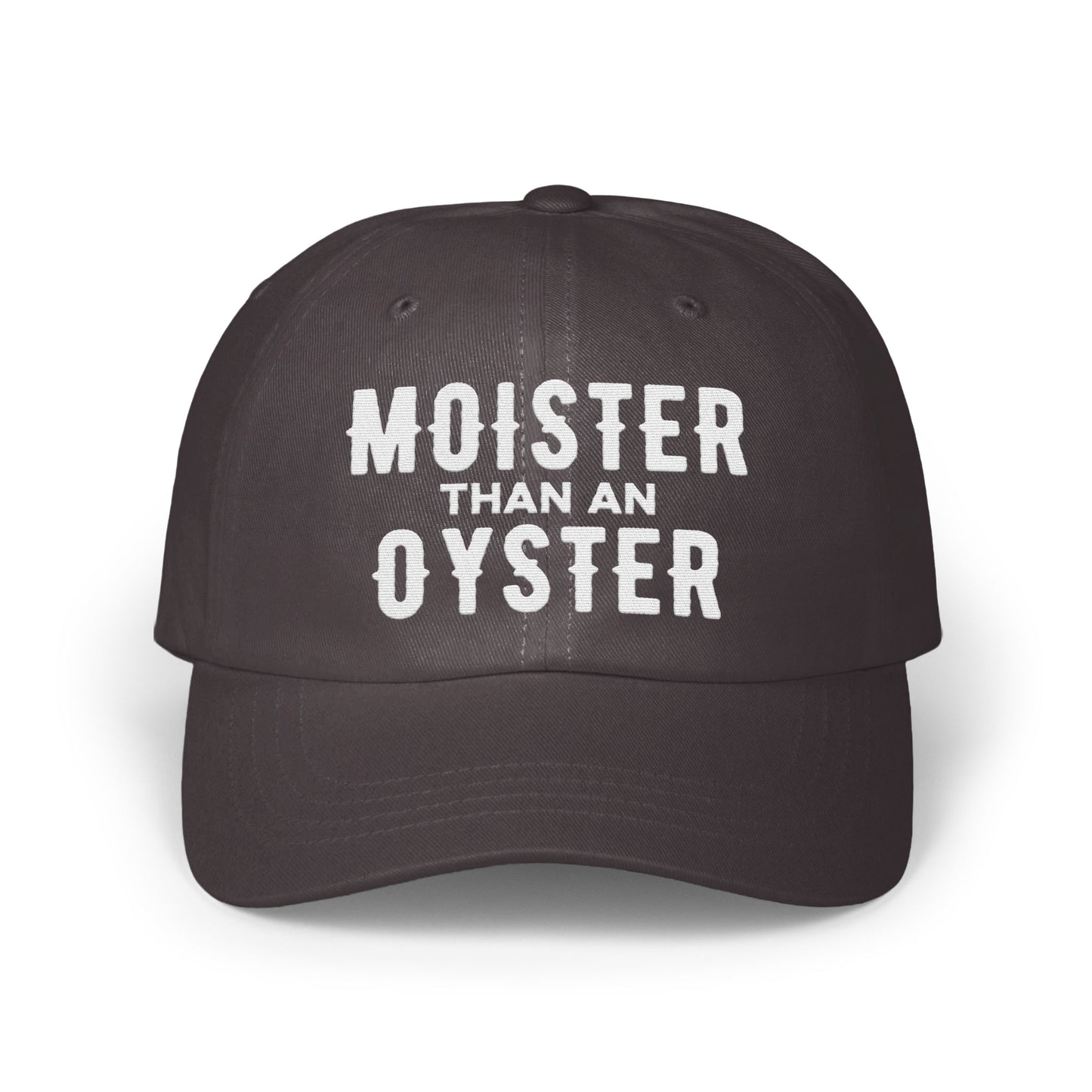 Moister Than An Oyster Slogan Black Cap product
