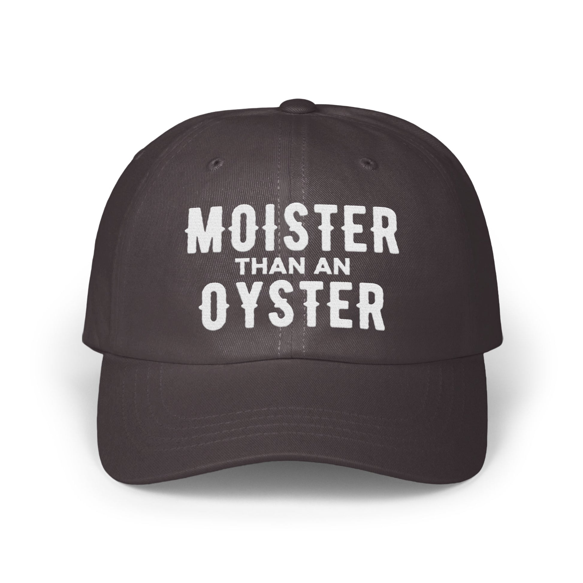 Moister Than An Oyster Slogan Black Cap product