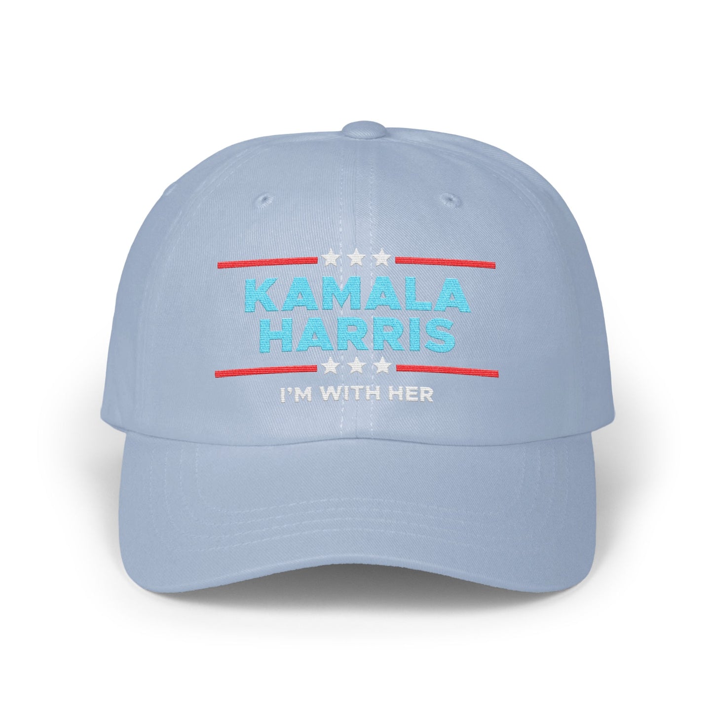 Kamala Harris I'm With Her Embroidered Cap product
