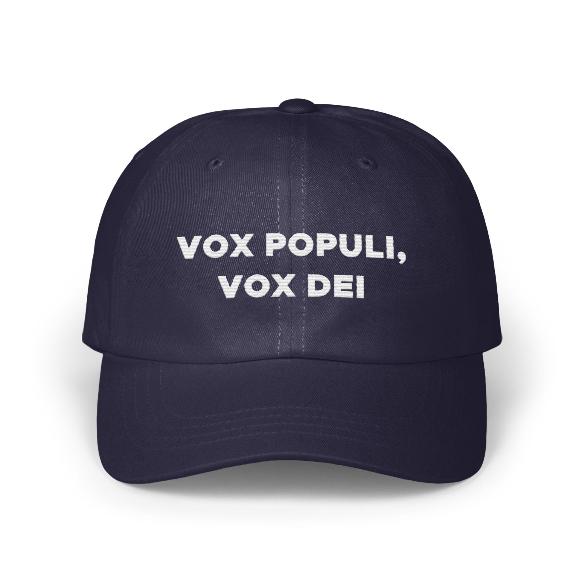 Vox Populi Vox Dei Text Print Hat product type