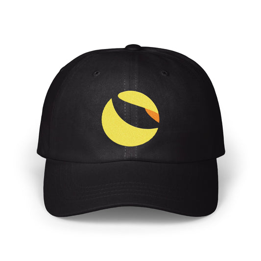 Black Baseball Cap with Yellow Abstract Symbol product
