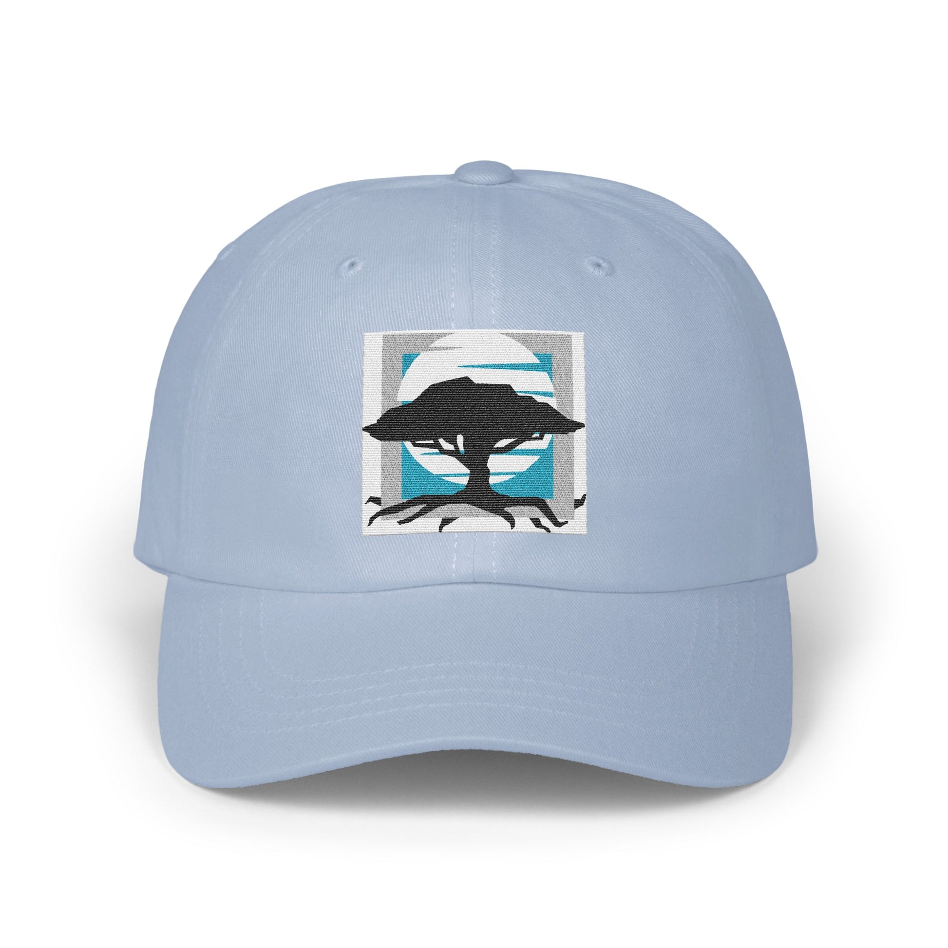 Stylish Blue Cap with Tree Design Hat product