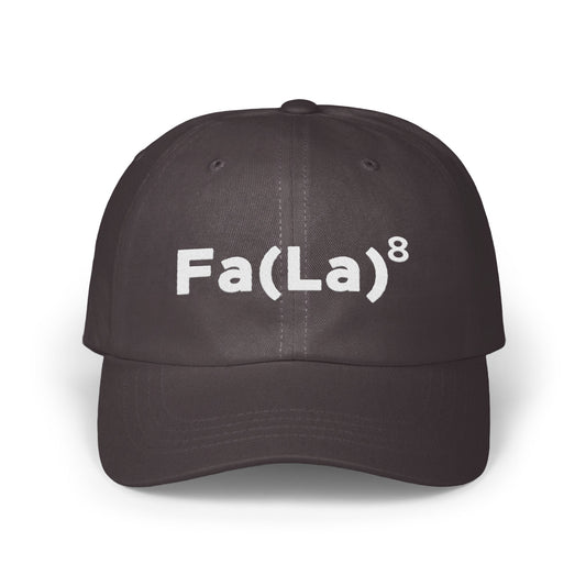 Fa(La)8 Embroidered Black Adjustable Hat product