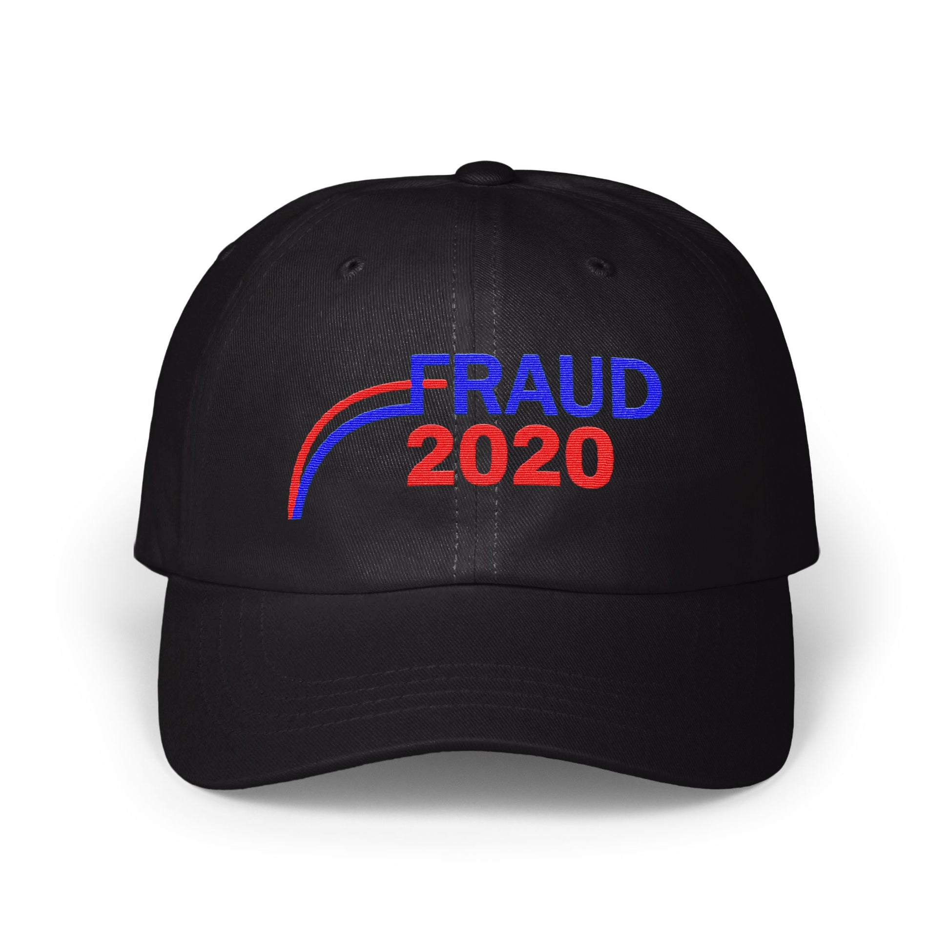 Fraud 2020 Embroidered Black Baseball Cap Product
