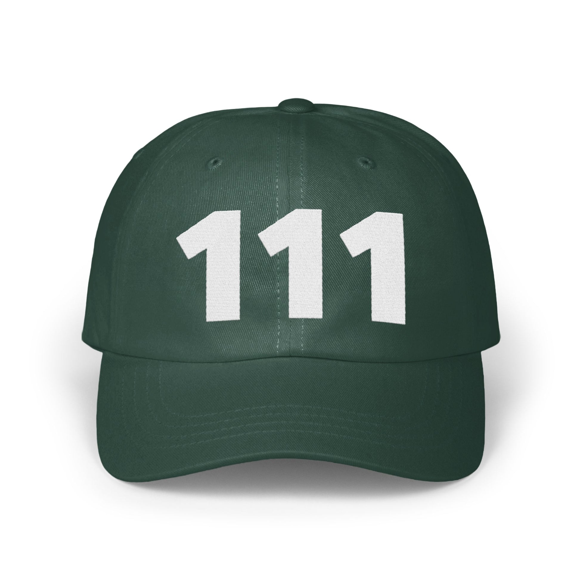 Unique Green Adjustable 111 Logo Hat product
