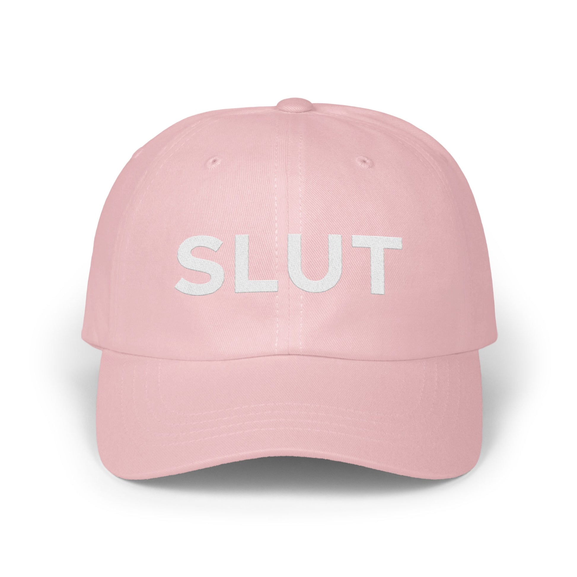 SLUT Pink Cap Statement Fashion Hat Product