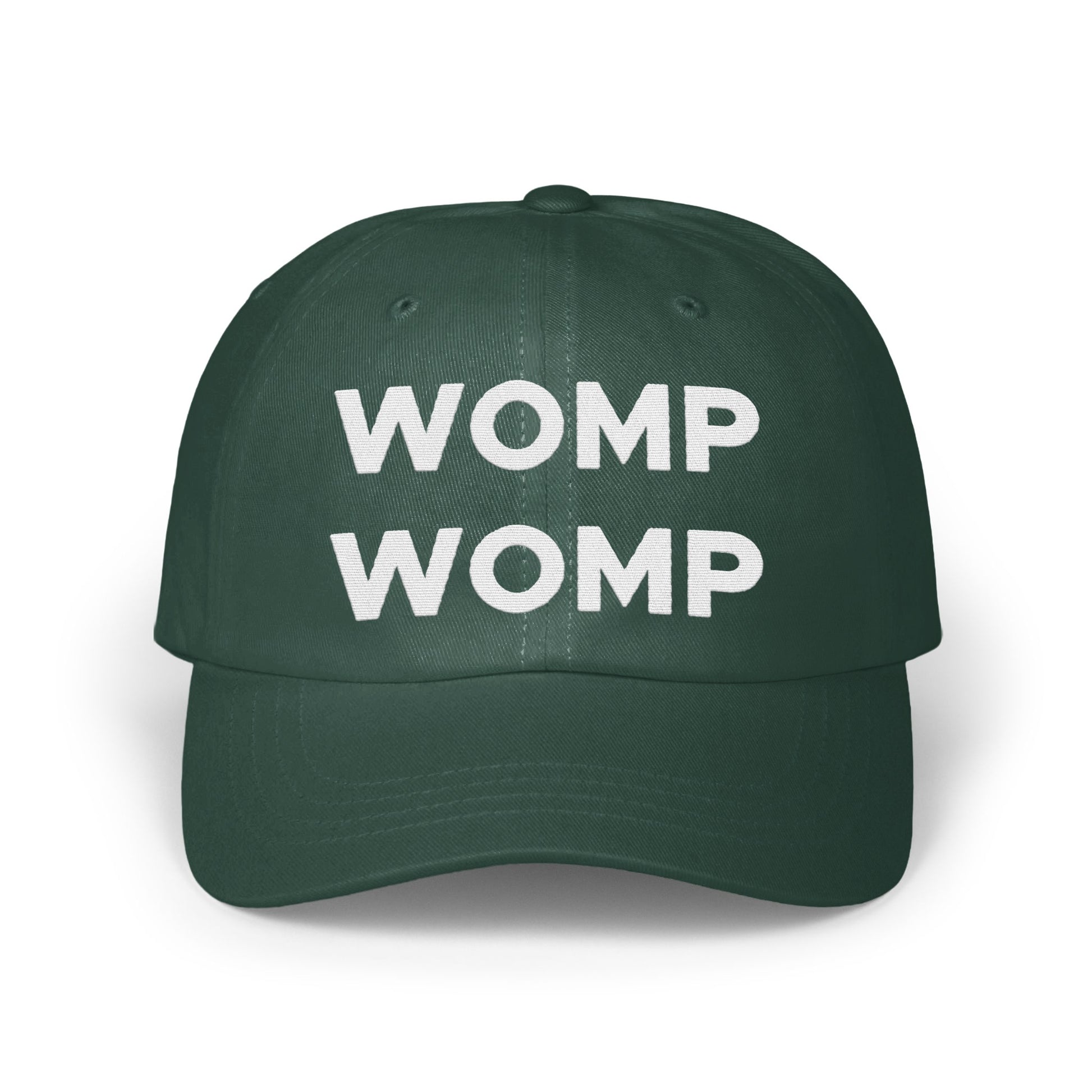 Womp Womp Text Design Green Cap product