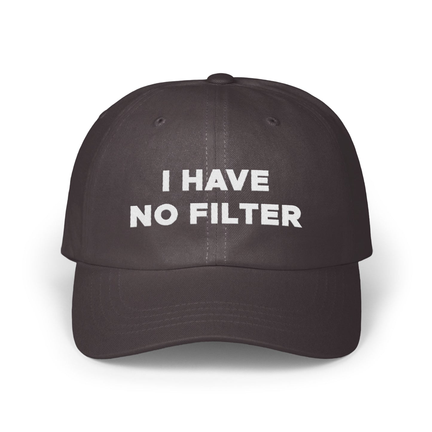 I Have No Filter Statement Ball Cap Hat product