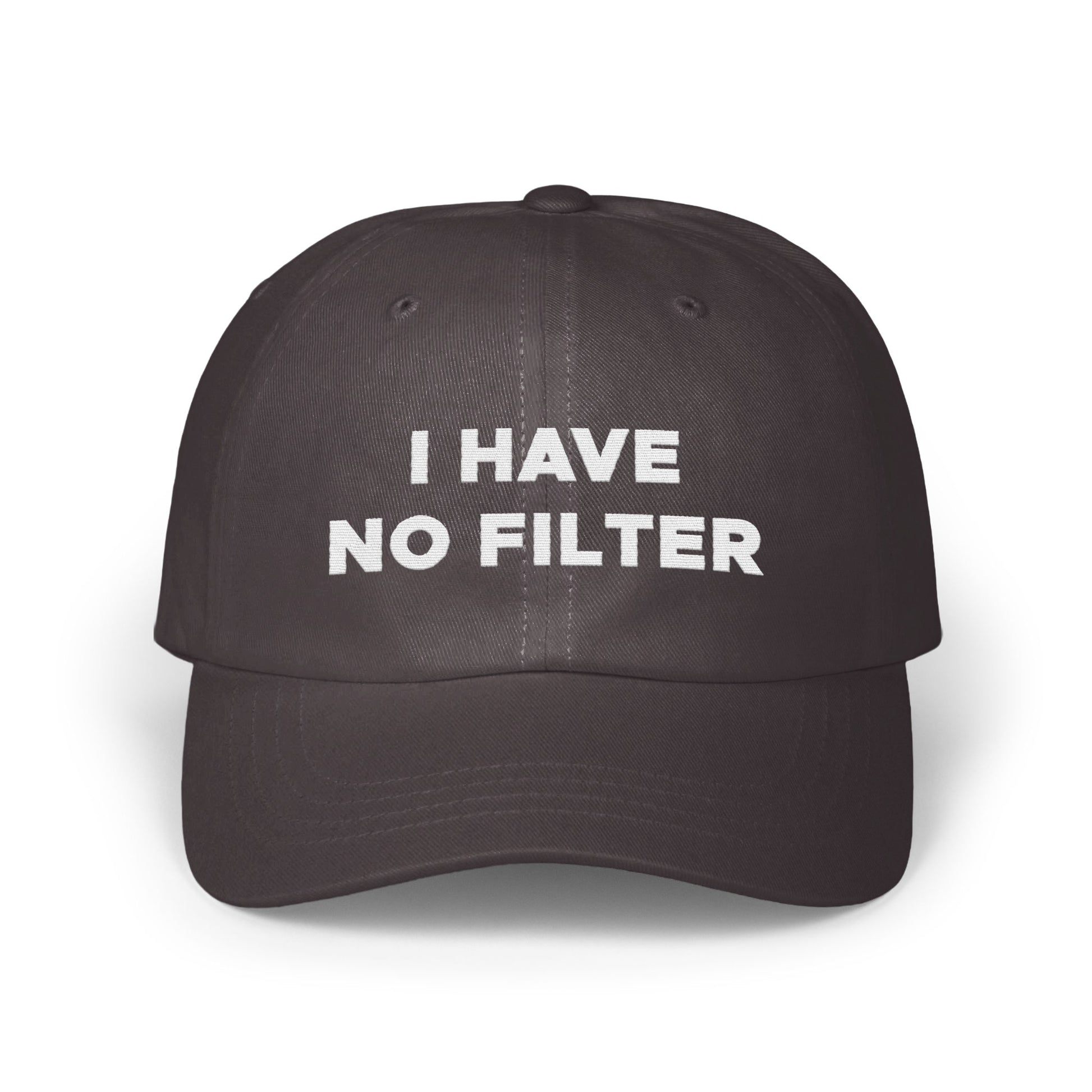 I Have No Filter Statement Ball Cap Hat product