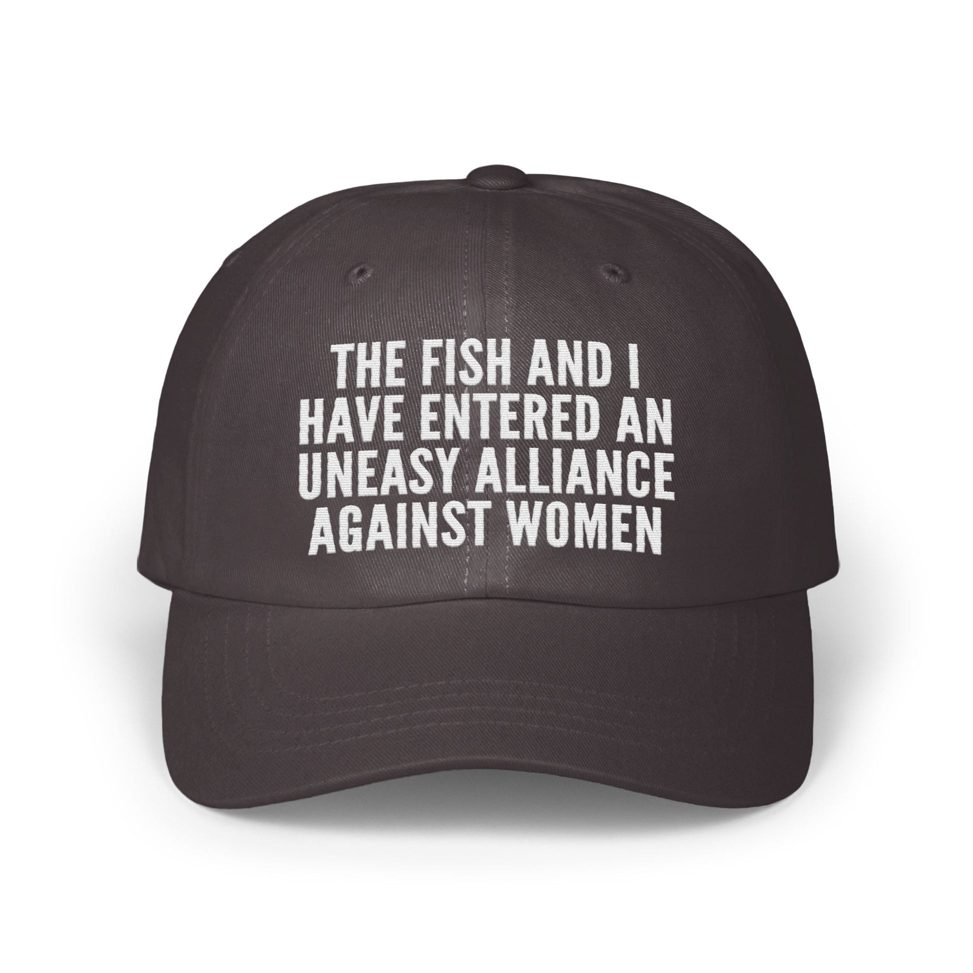 The Fish and I Uneasy Alliance Against Women Hat product