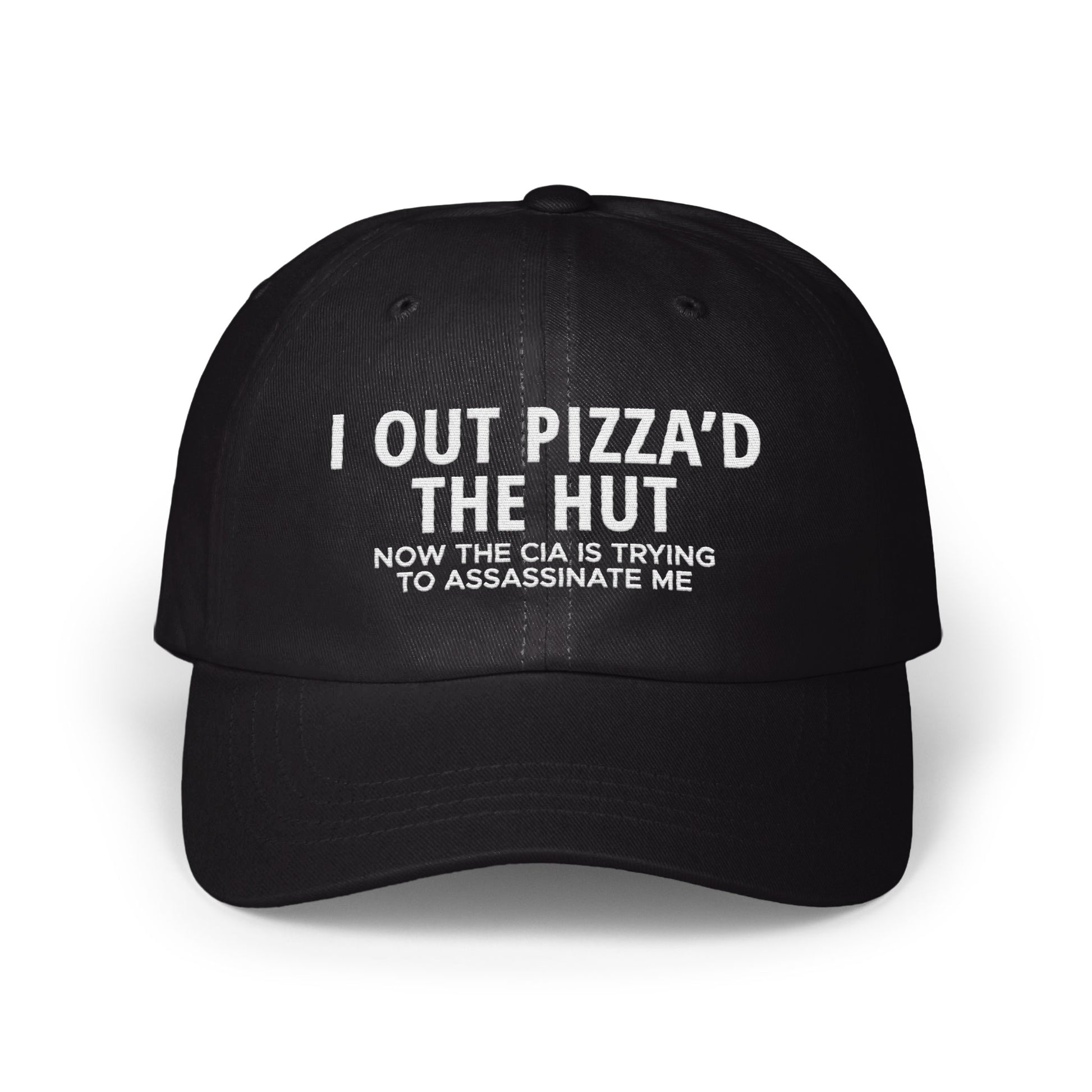 I Out Pizza'd The Hut Black Baseball Cap product