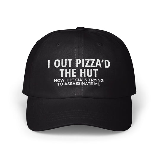 I Out Pizza'd The Hut Black Baseball Cap product
