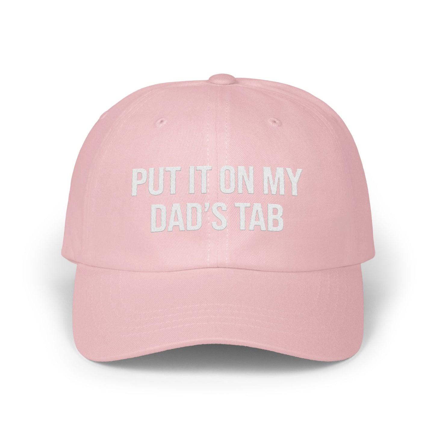Put It On My Dad's Tab Embroidered Hat product