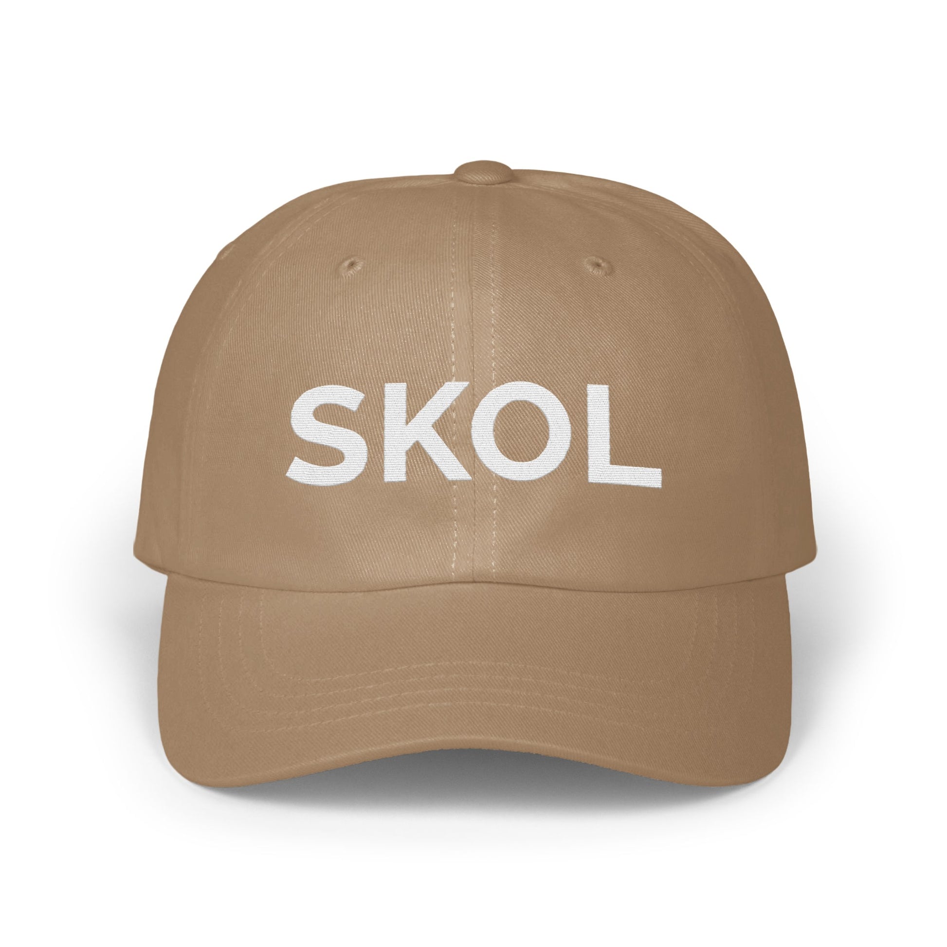 SKOL Text Embroidered Adjustable Baseball Cap product type
