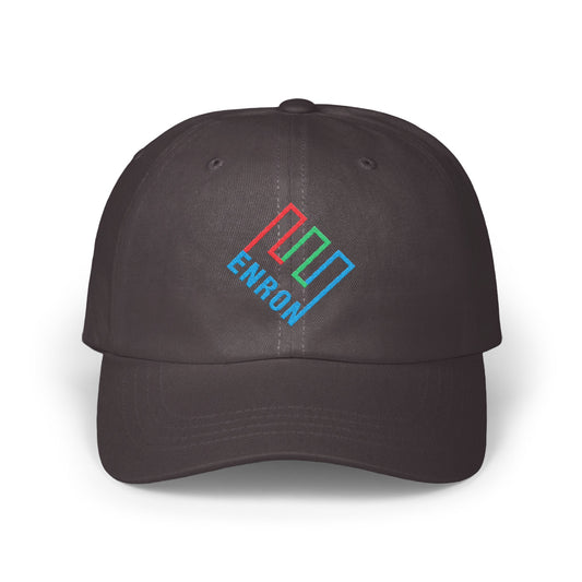 Enron Logo Embroidered Dark Gray Cap product type