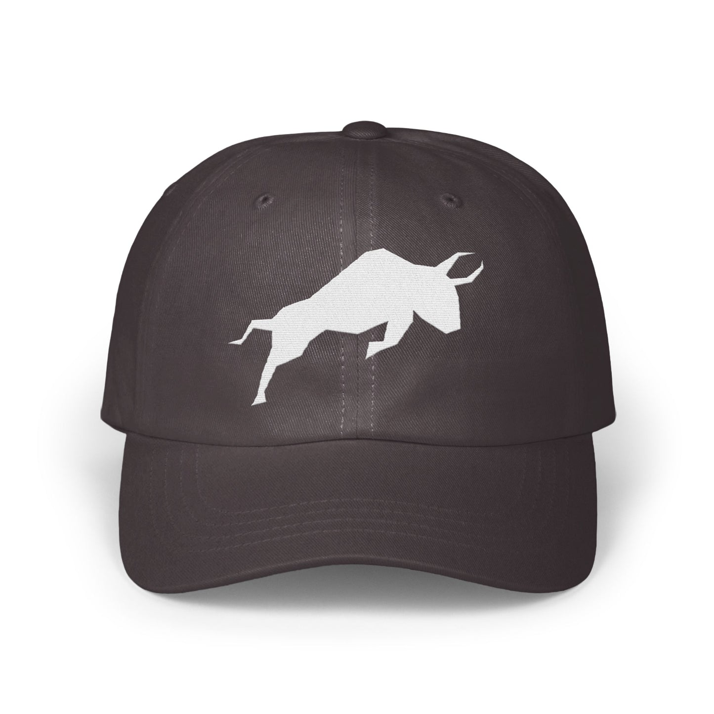 Unique Bull Design on Classic Black Hat product