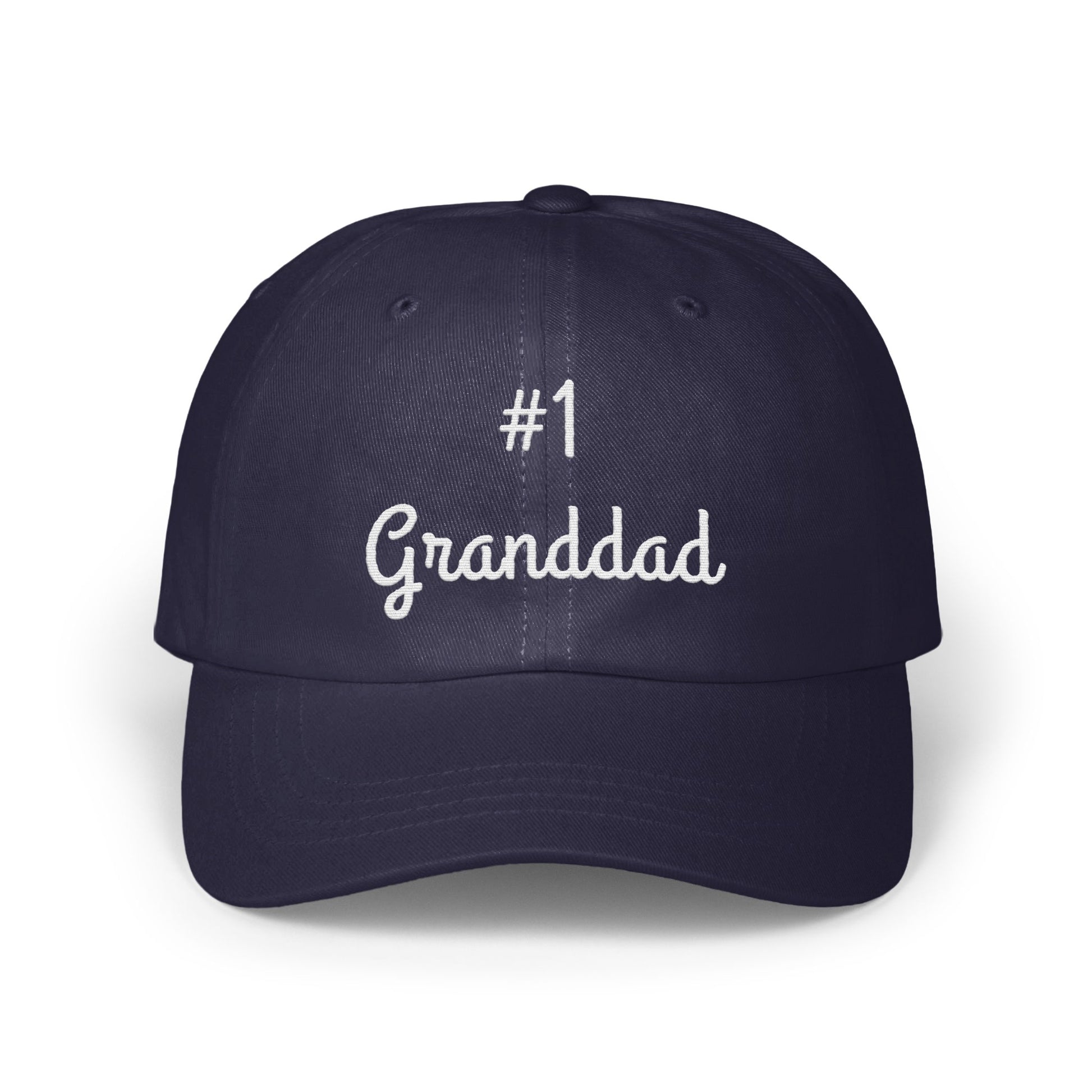 #1 Granddad Embroidered Dad Hat Cap gift product