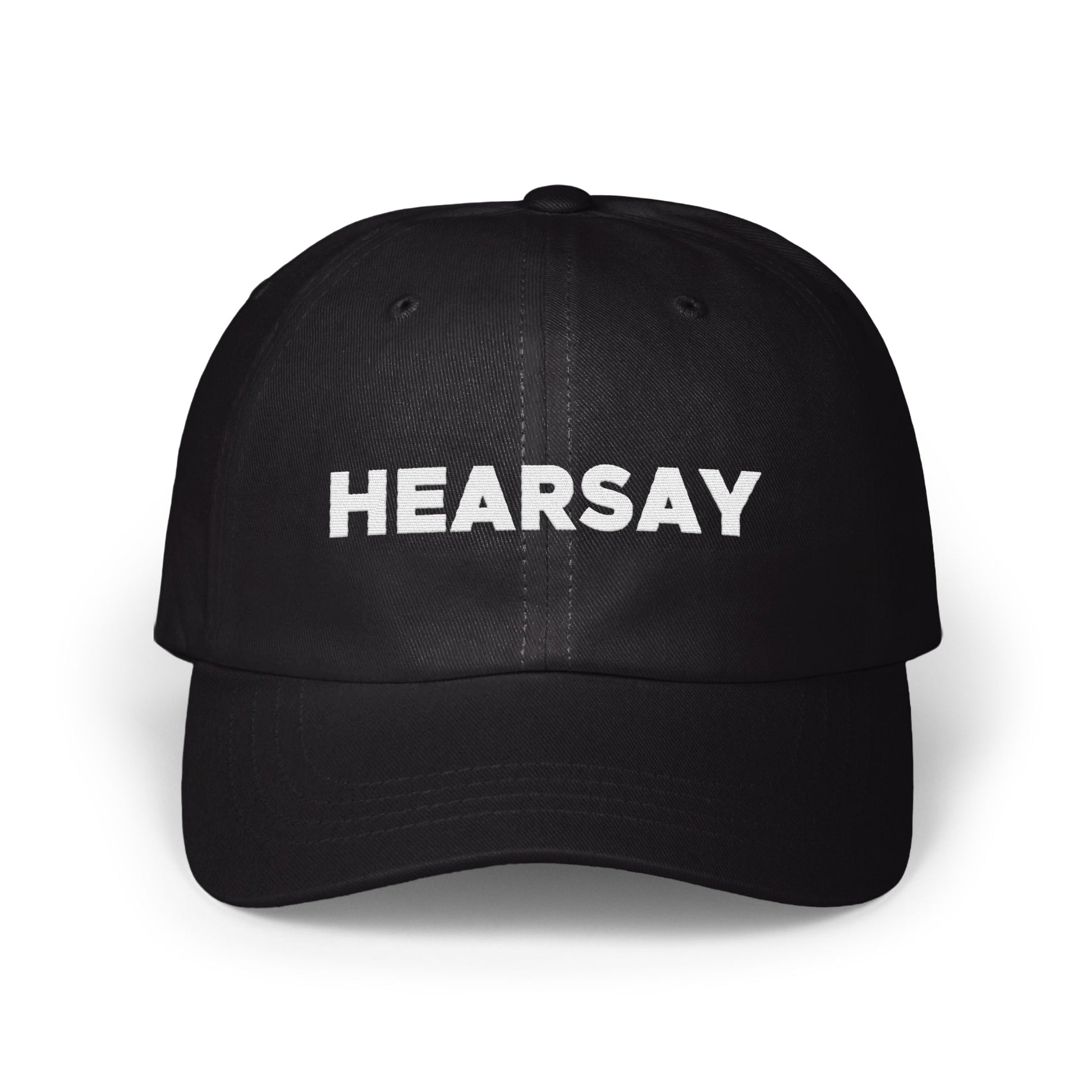 HEARSAY Statement Design Baseball Cap product type