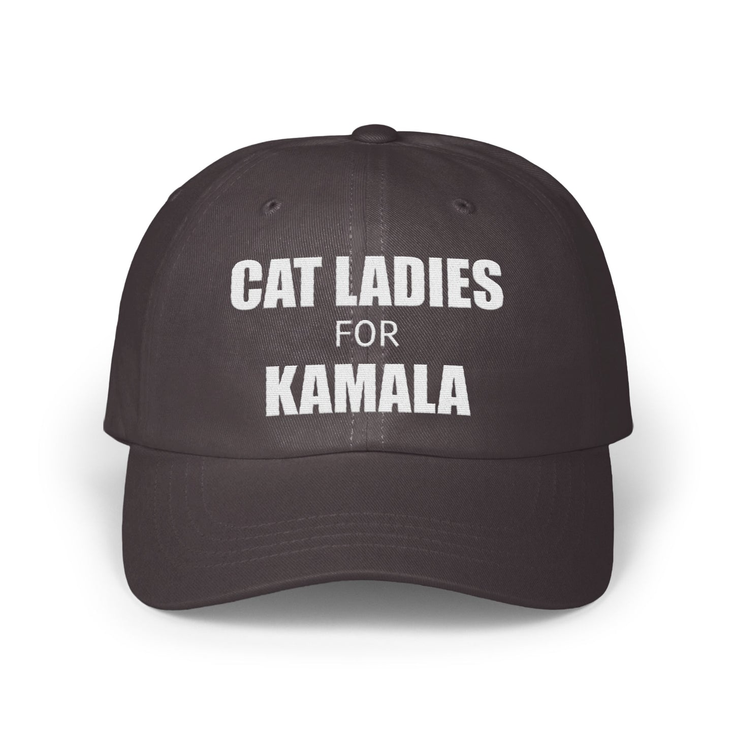 Cat Ladies For Kamala Embroidered Dad Hat product