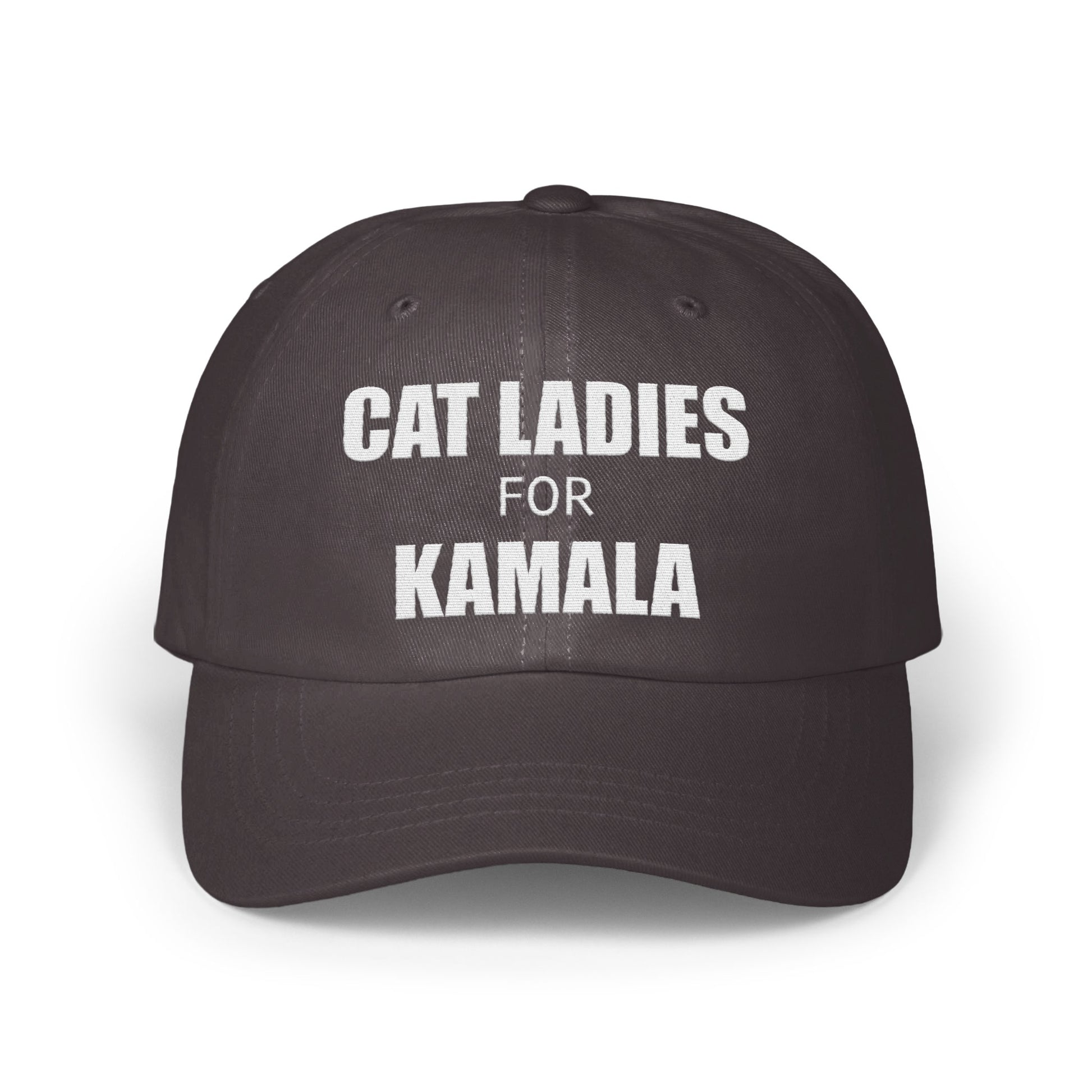 Cat Ladies For Kamala Embroidered Dad Hat product