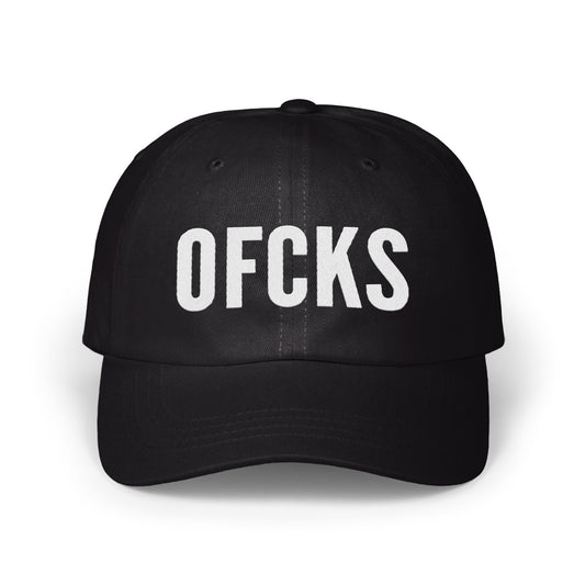 OFCKS Bold Statement Black Baseball Cap product