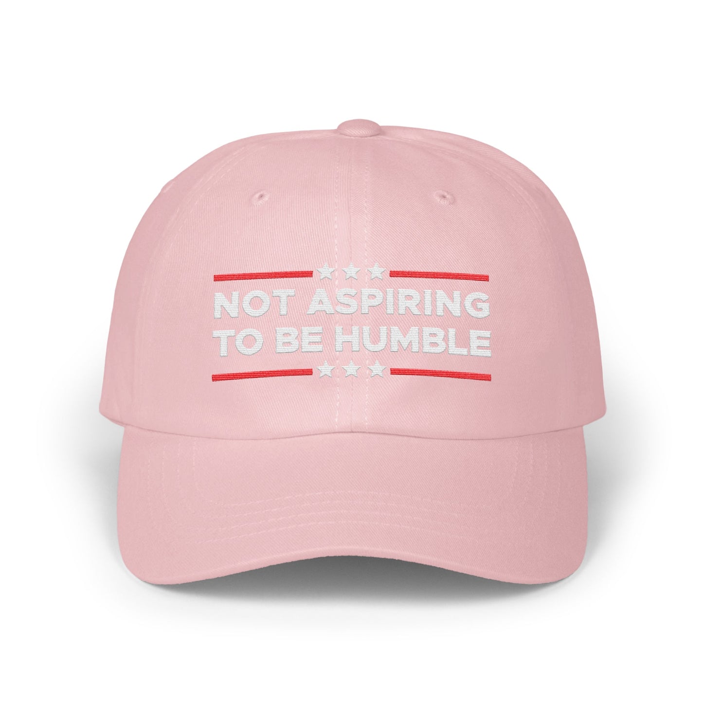 Not Aspiring To Be Humble Pink Baseball Cap product
