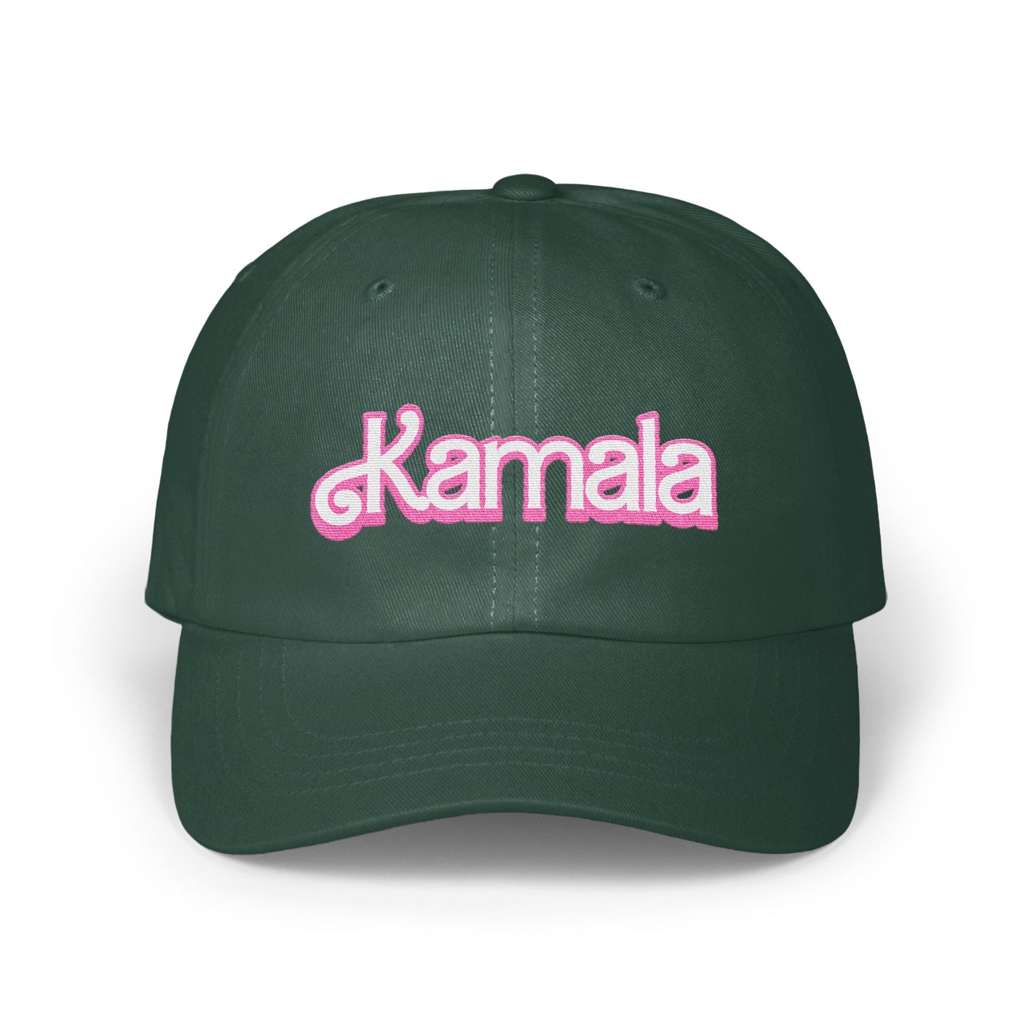 Kamala Embroidered Green Baseball Cap product type