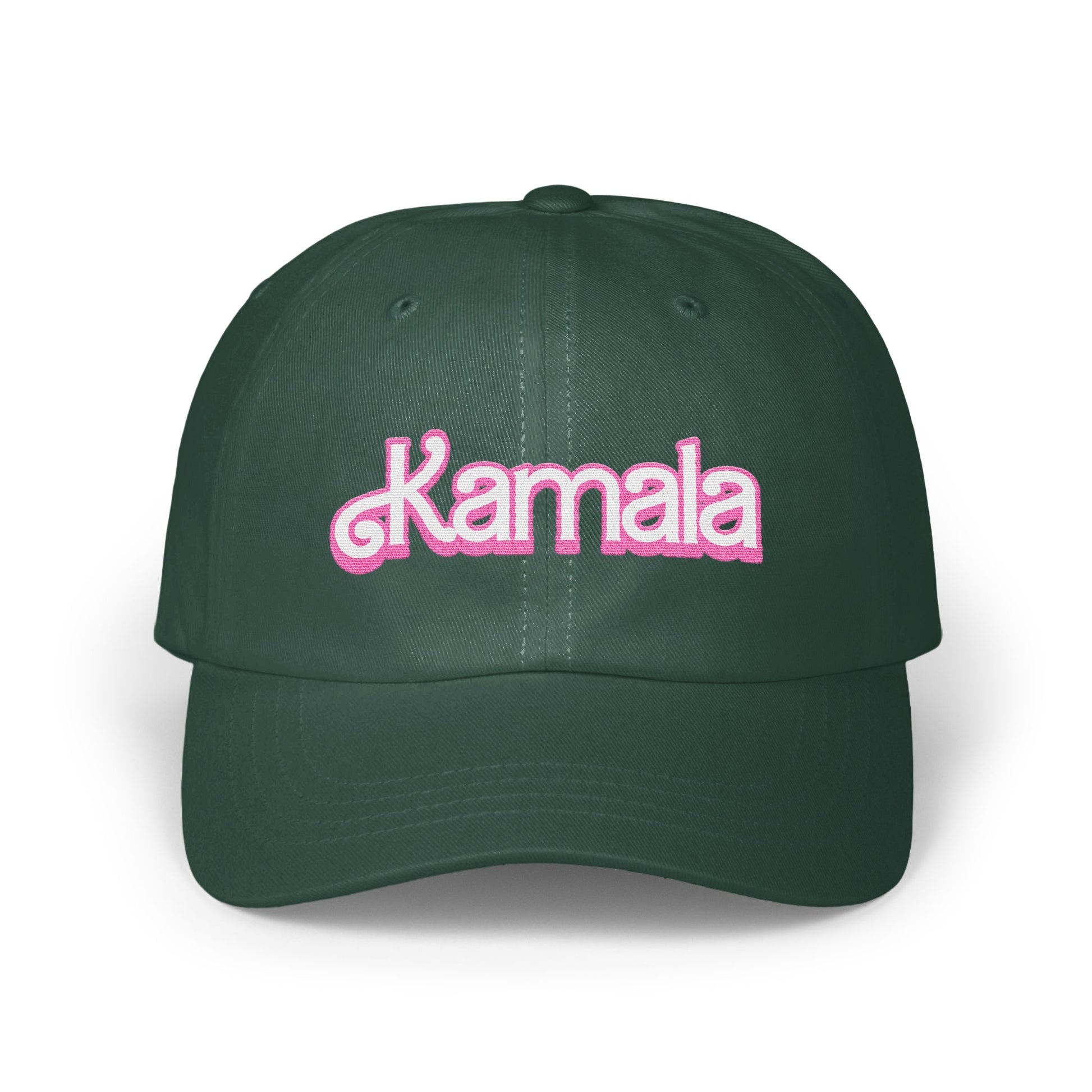 Kamala Embroidered Green Baseball Cap product type