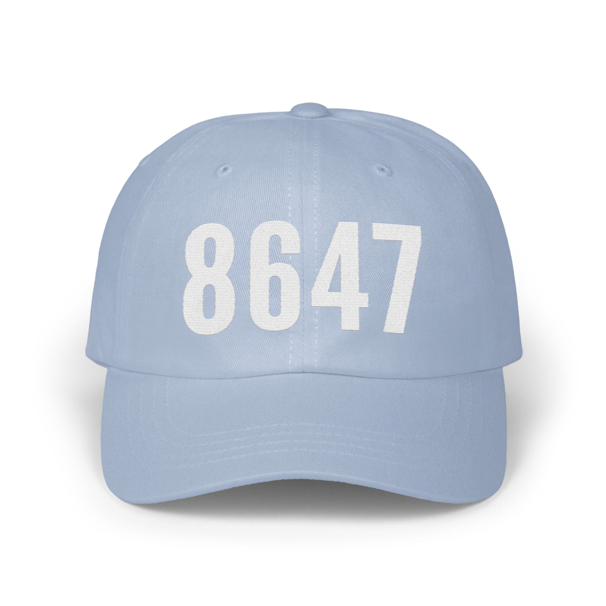 Stylish Baseball Cap With 8647 Embroidered Product