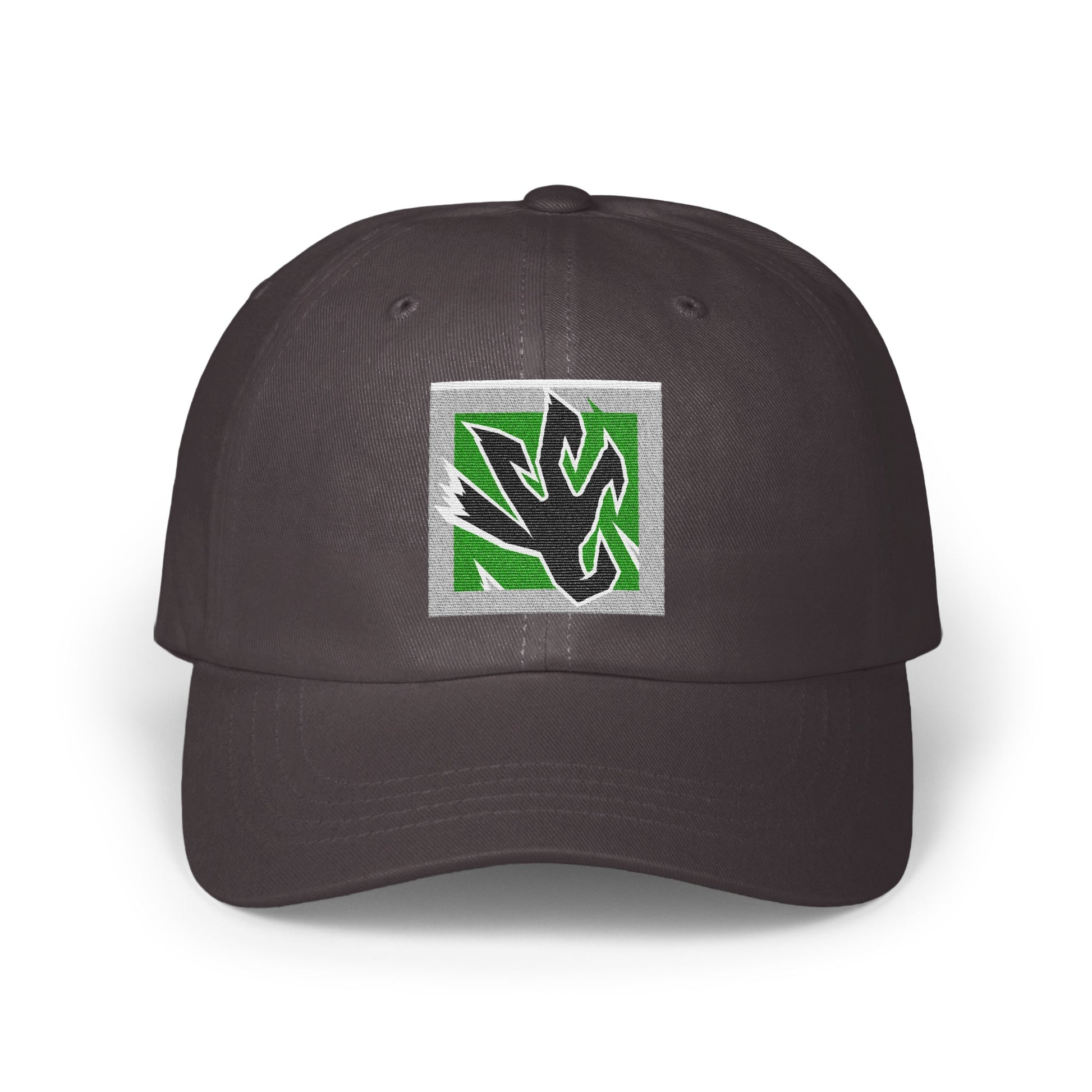 Durable Black Cap with Unique Embroidered Symbol product type