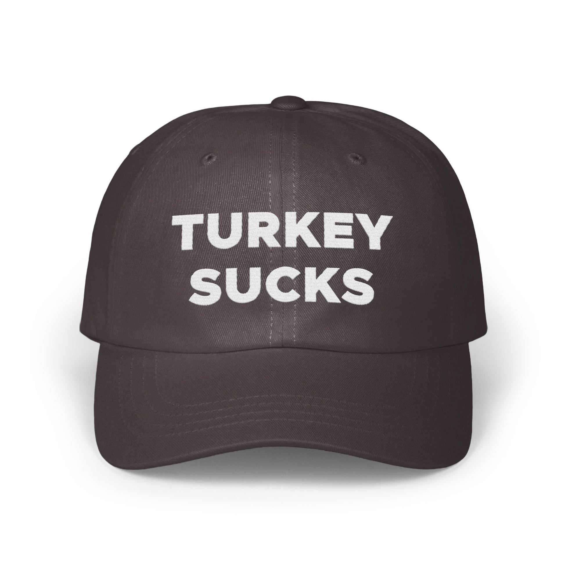 Funny Turkey Sucks Statement Baseball Cap product
